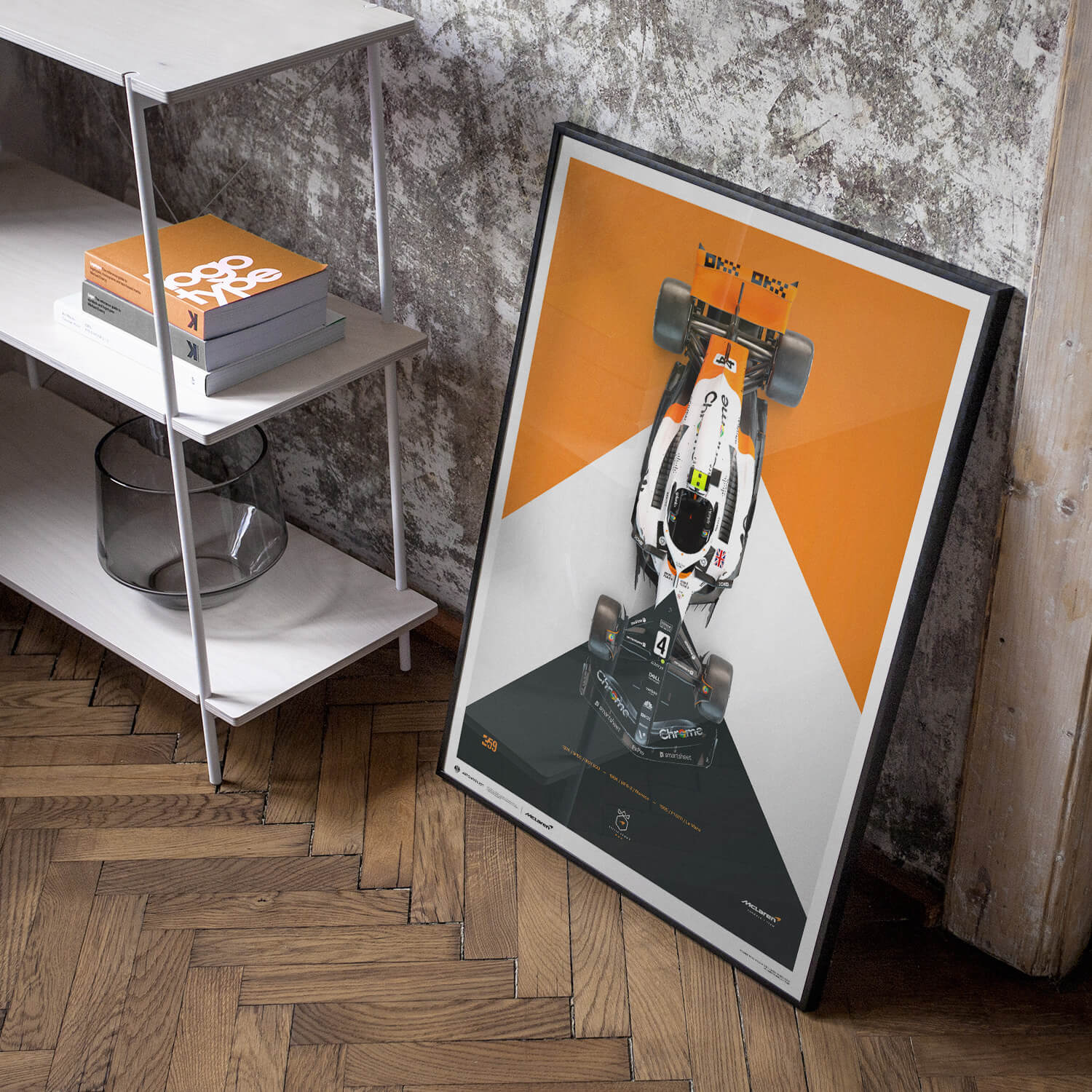 Lando Norris | 2023 The Triple Crown Livery 60th Anniversary | McLaren Formula 1 Team Poster