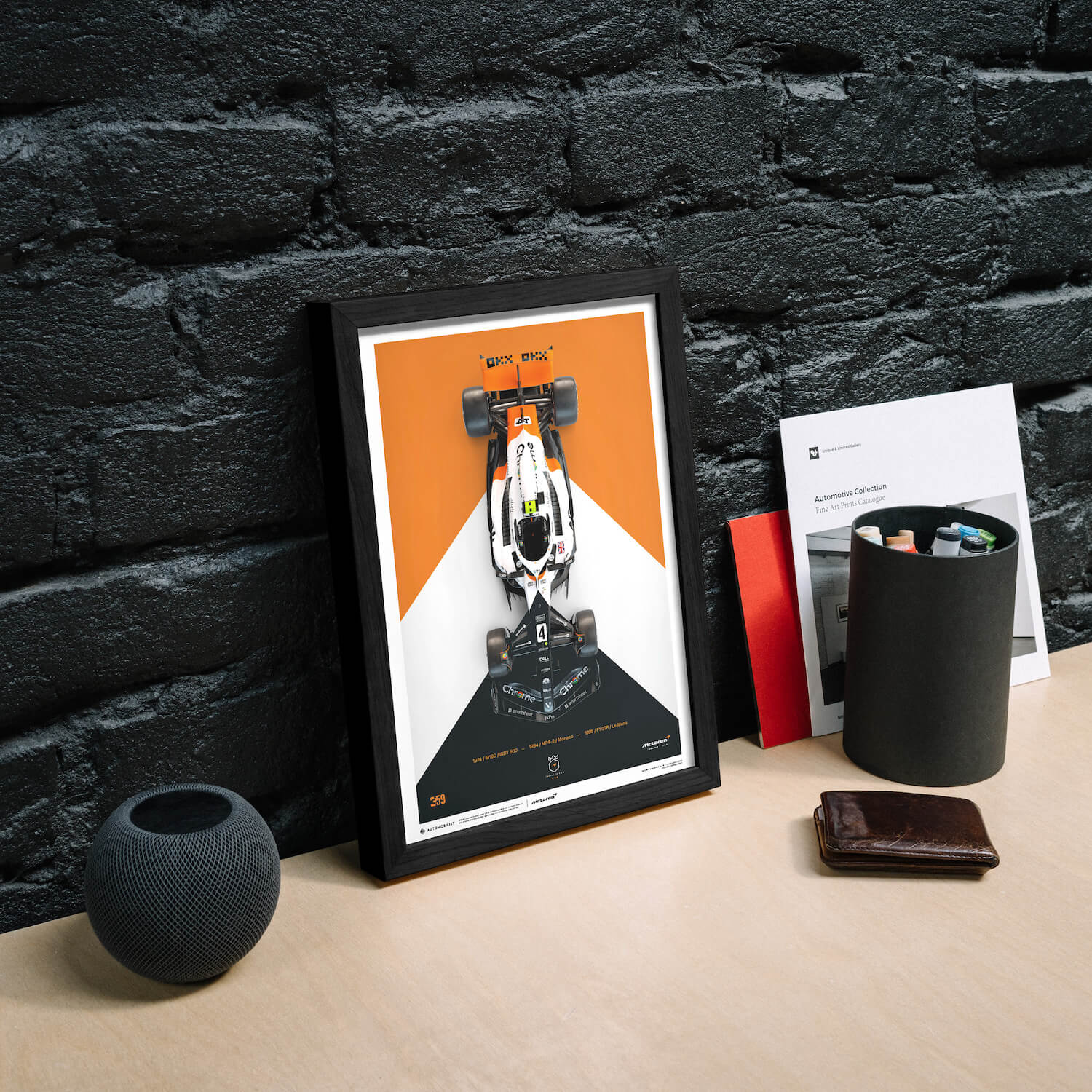 Lando Norris | 2023 The Triple Crown Livery 60th Anniversary | McLaren Formula 1 Team Poster