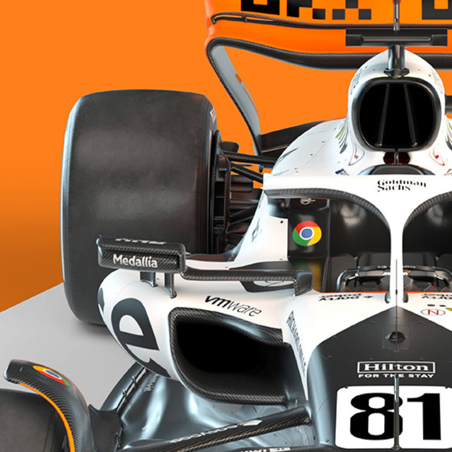 Oscar Piastri | 2023 The Triple Crown Livery 60th Anniversary | McLaren Formula 1 Team Poster