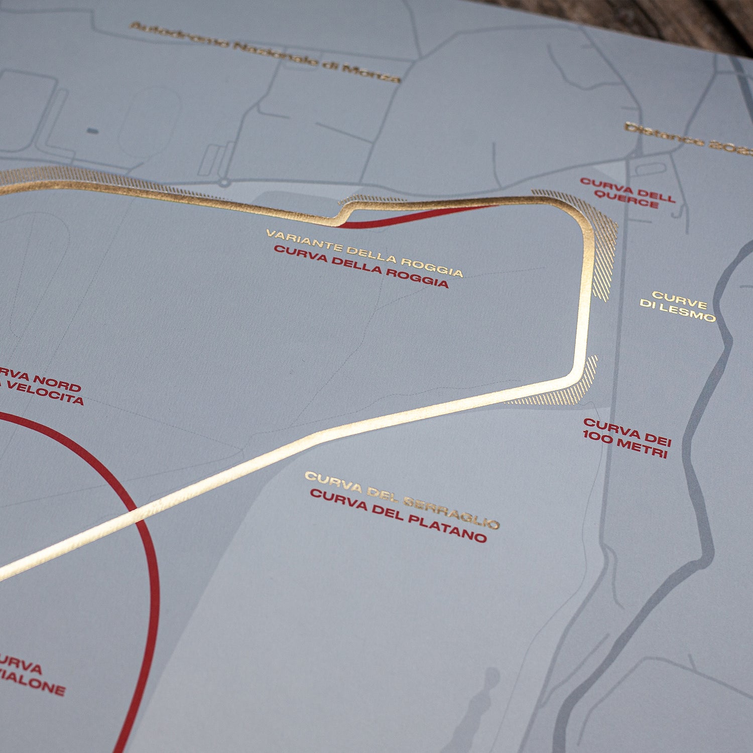 Monza Circuit | Track Evolution The Temple of Speed | Track Poster