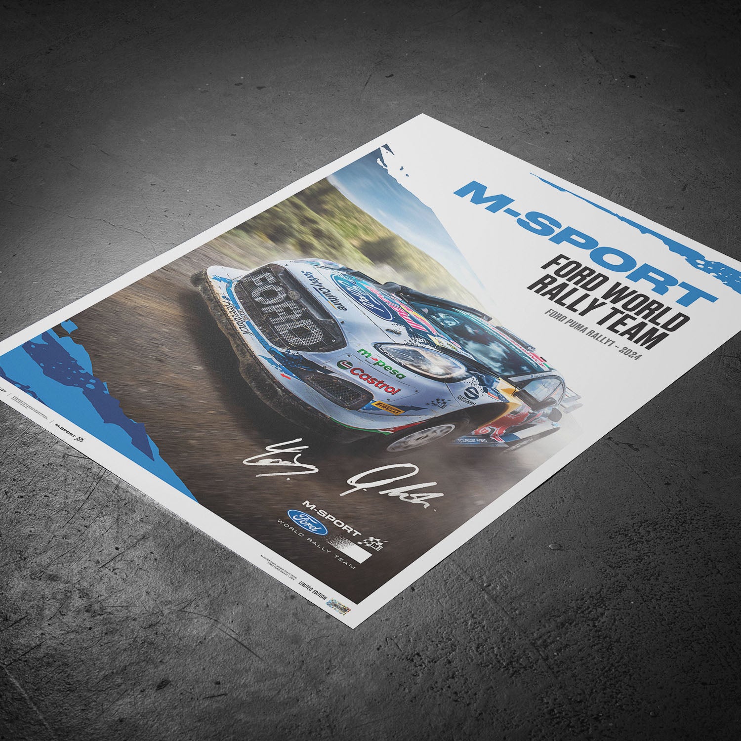 M-Sport Ford - 2024 | Limited | Signed by Munster & Louka