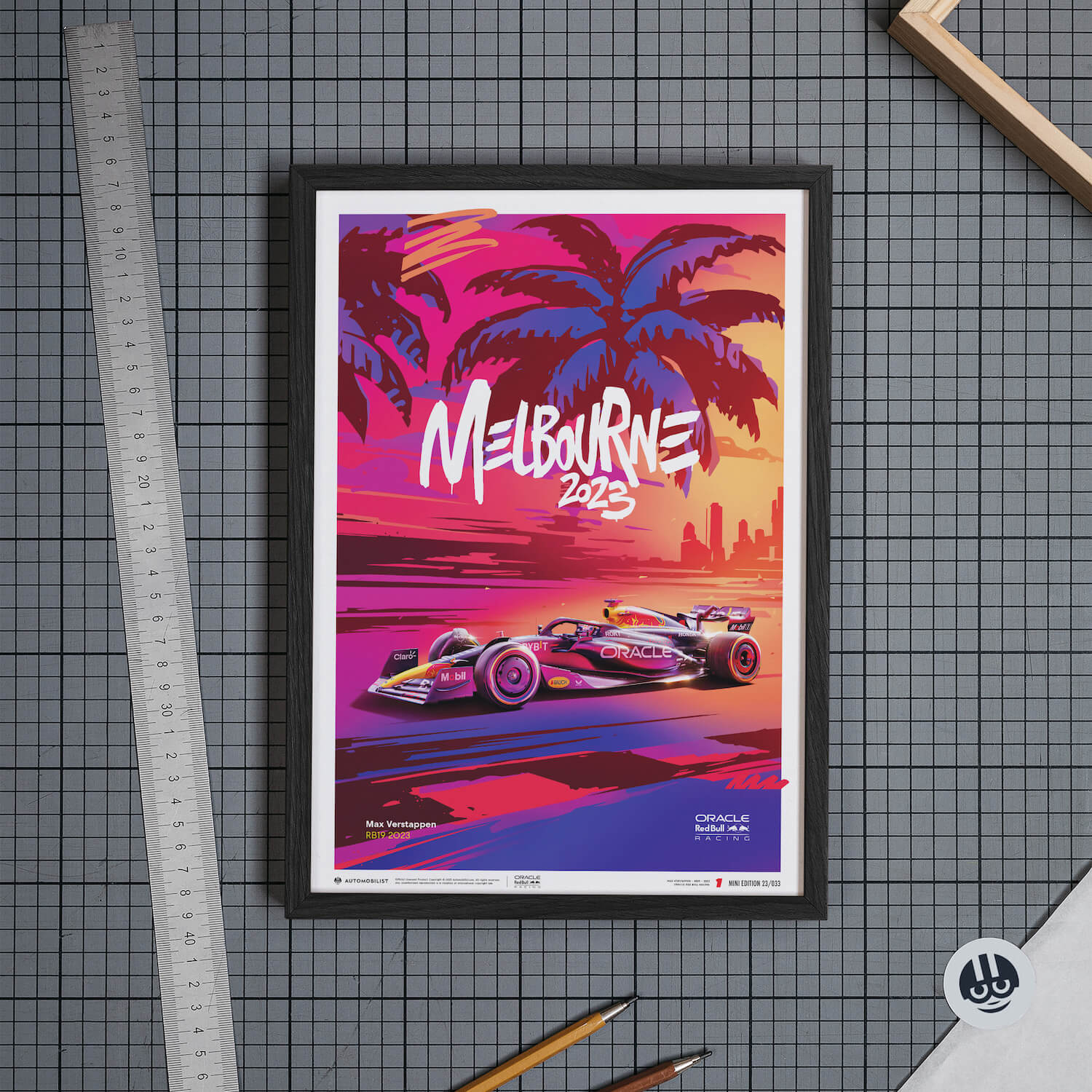 Oracle Red Bull Racing | 2023 Melbourne | Red Bull Poster