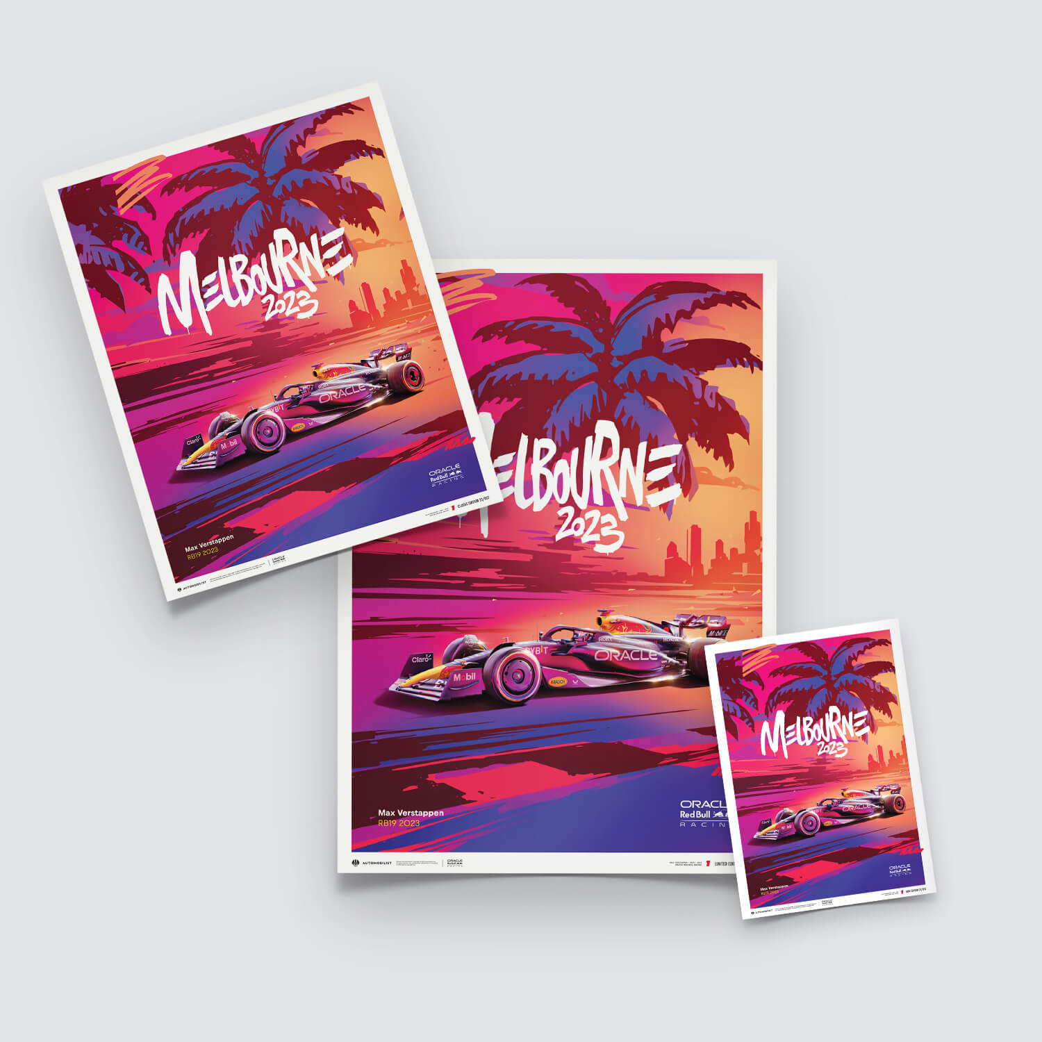 Oracle Red Bull Racing | 2023 Melbourne | Red Bull Poster
