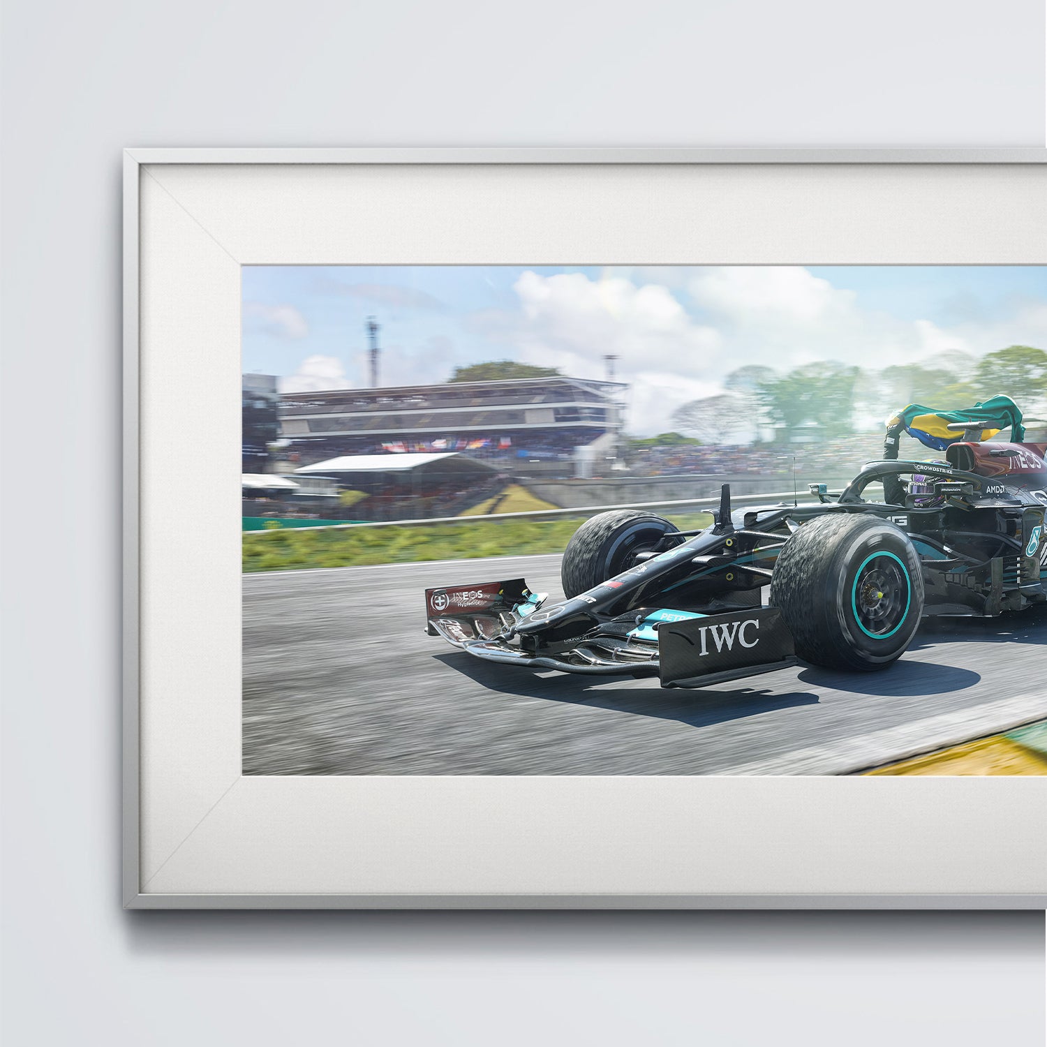 Lewis Hamilton | 2021 Obrigado Brasil Sao Paulo | Mercedes-AMG Fine Art Print