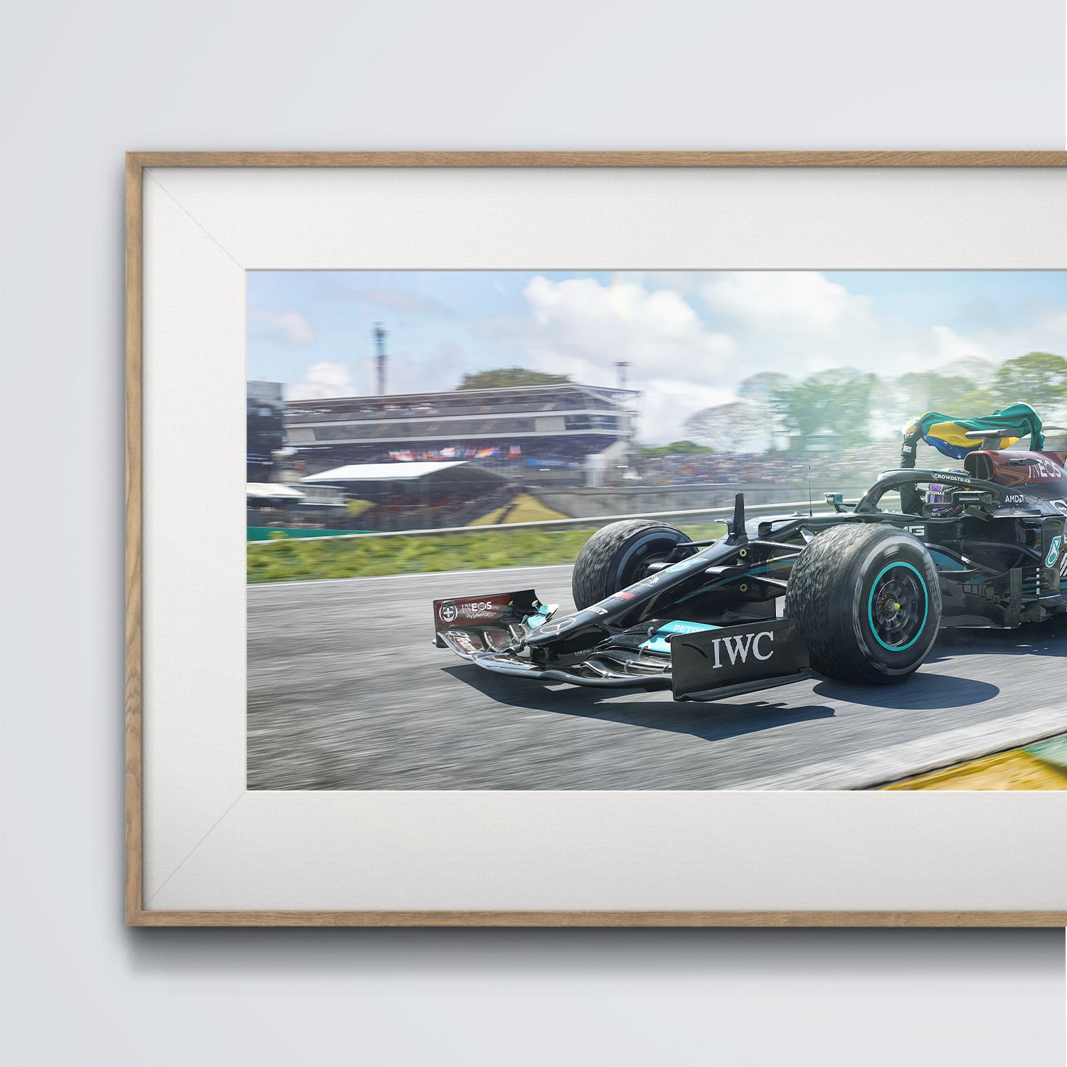 Lewis Hamilton | 2021 Obrigado Brasil Sao Paulo | Mercedes-AMG Fine Art Print