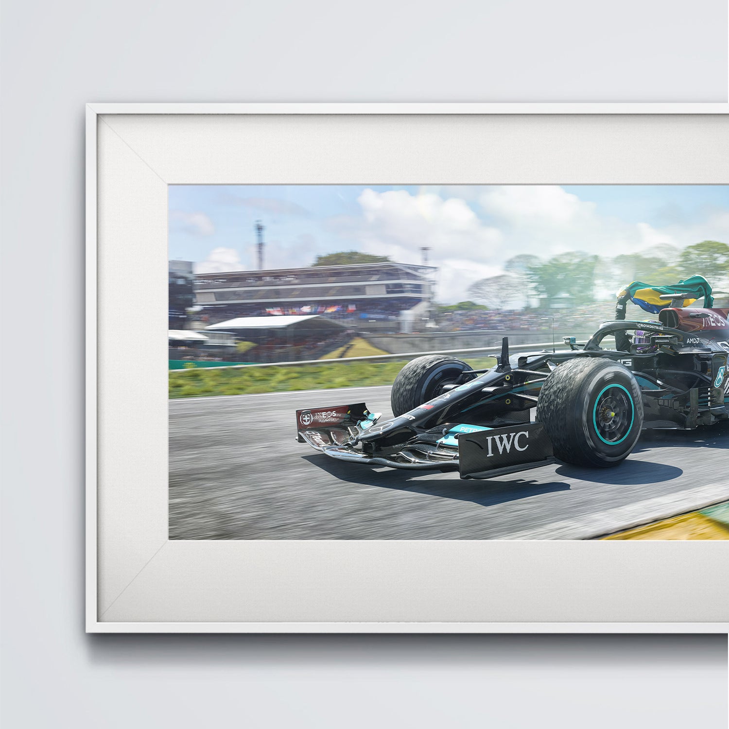 Lewis Hamilton | 2021 Obrigado Brasil Sao Paulo | Mercedes-AMG Fine Art Print