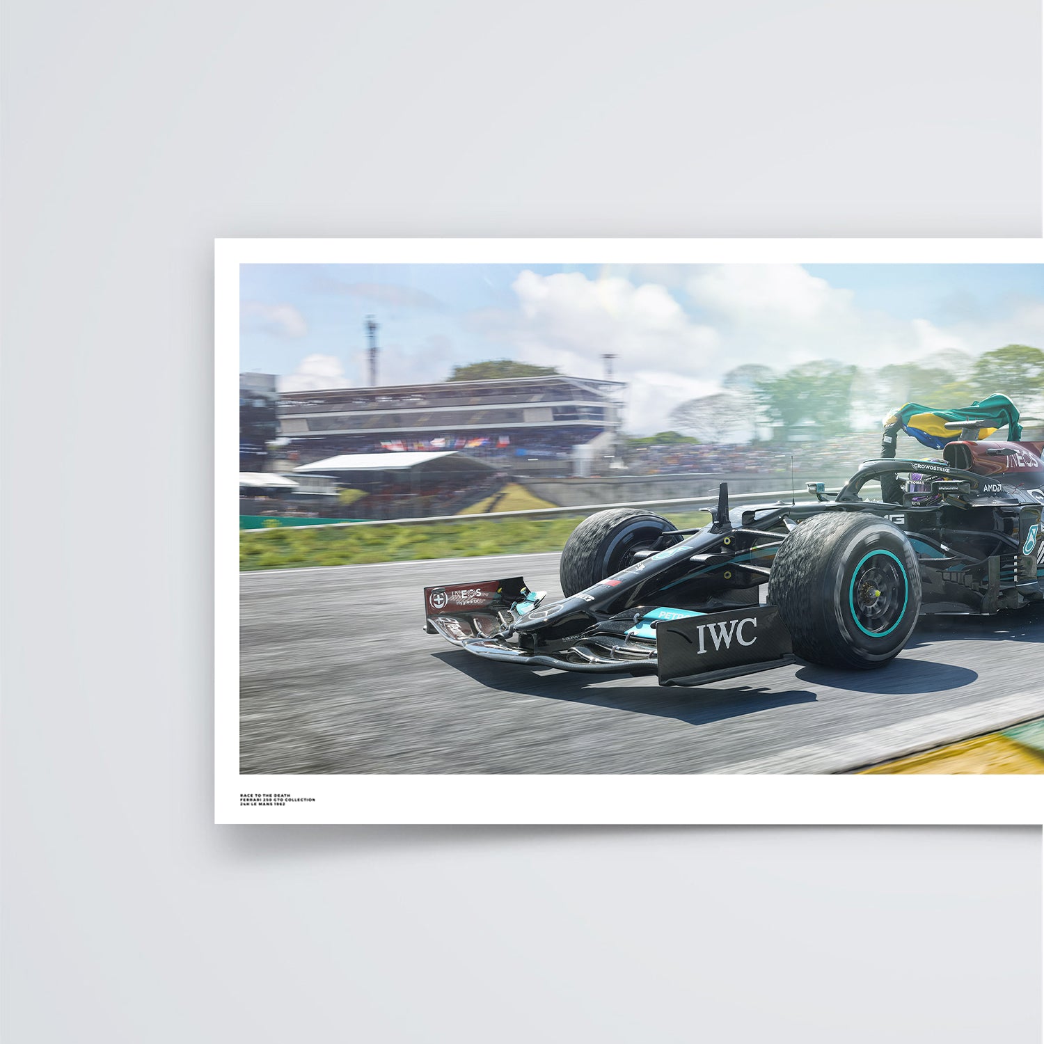 Lewis Hamilton | 2021 Obrigado Brasil Sao Paulo | Mercedes-AMG Fine Art Print