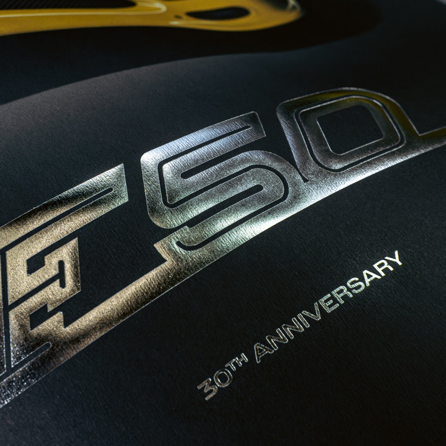 Ferrari F50 Giallo Modena – 30th Anniversary Collector's Edition | Official Poster