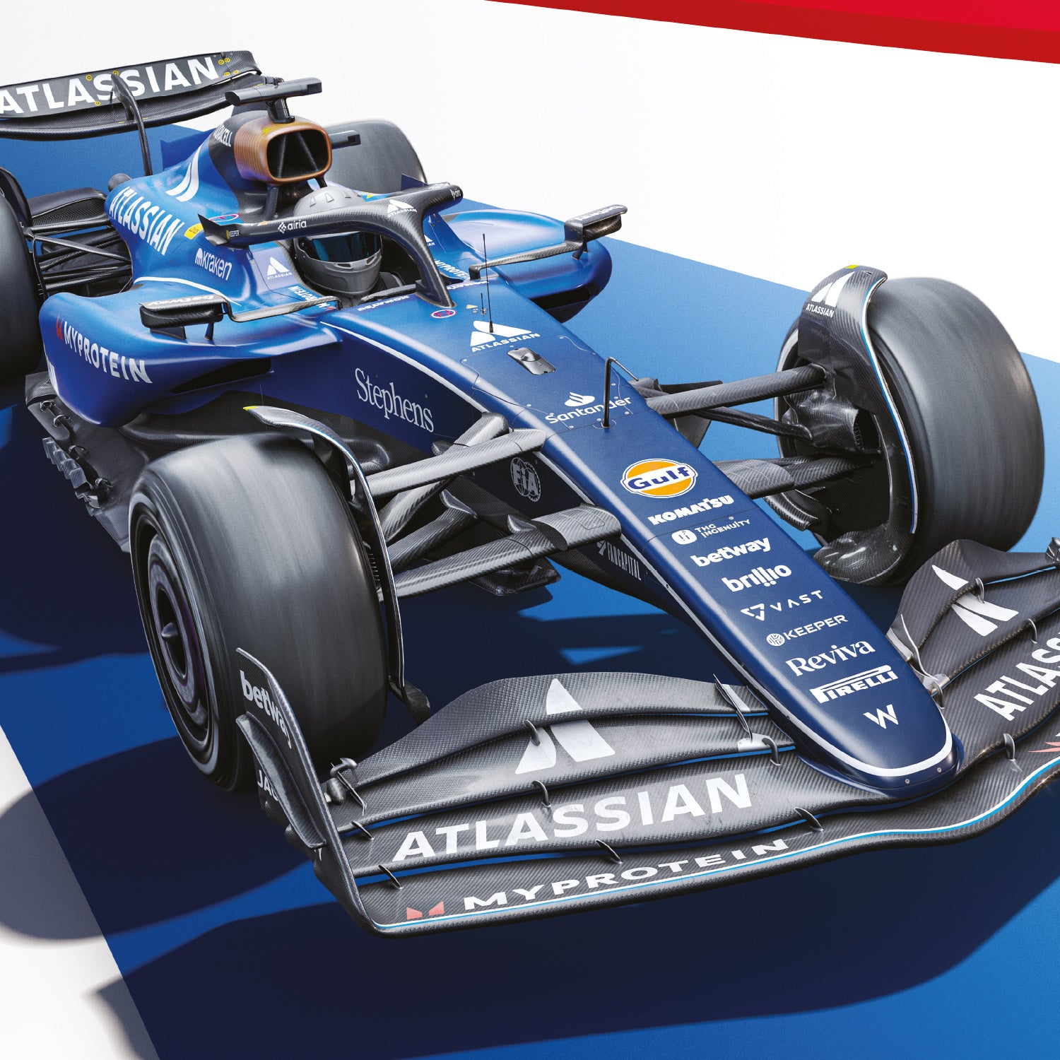 Atlassian Williams Racing | British Grand Prix™ 2025 | FW47 Poster