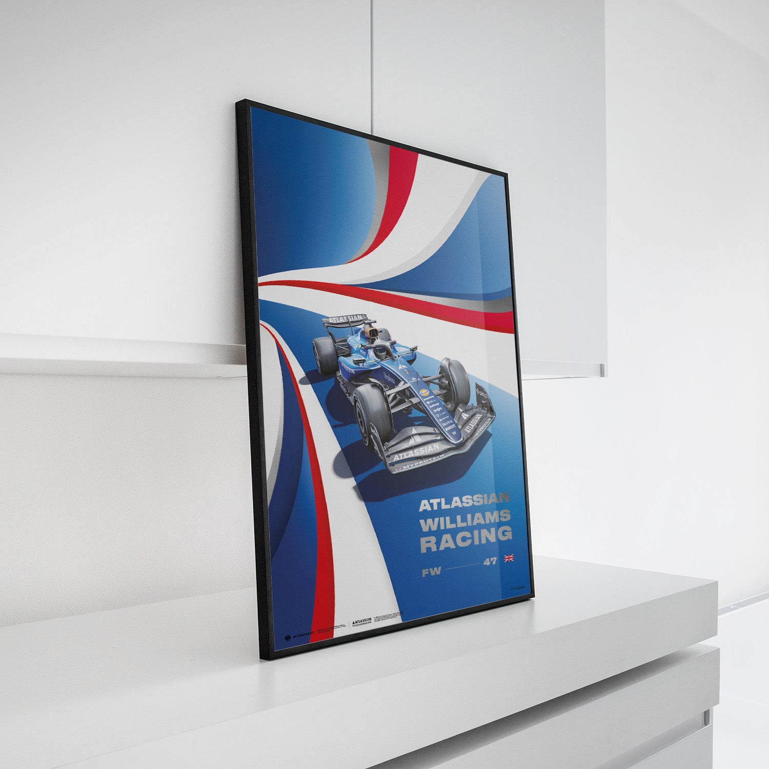 Atlassian Williams Racing | British Grand Prix™ 2025 | FW47 Poster