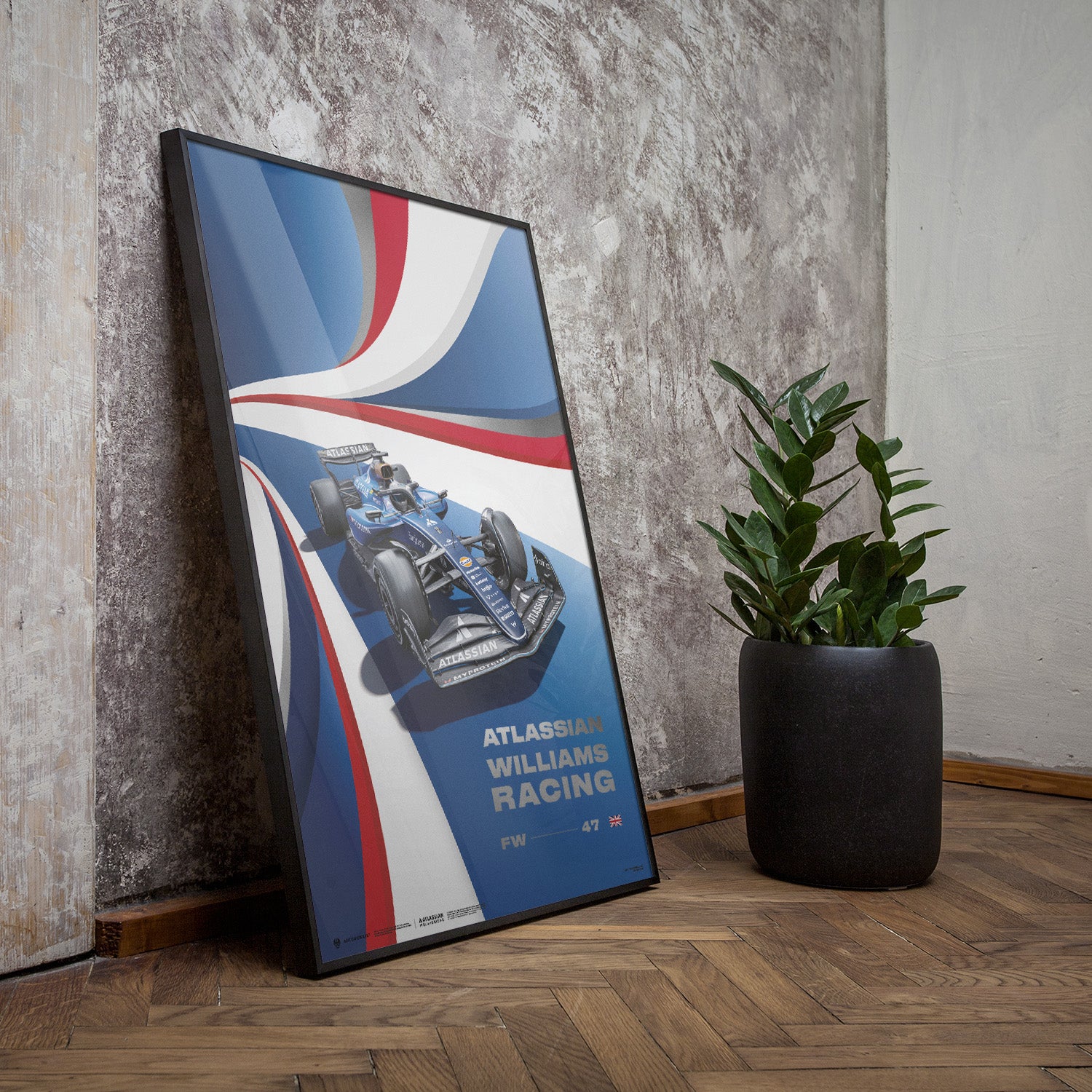Atlassian Williams Racing | British Grand Prix™ 2025 | FW47 Poster