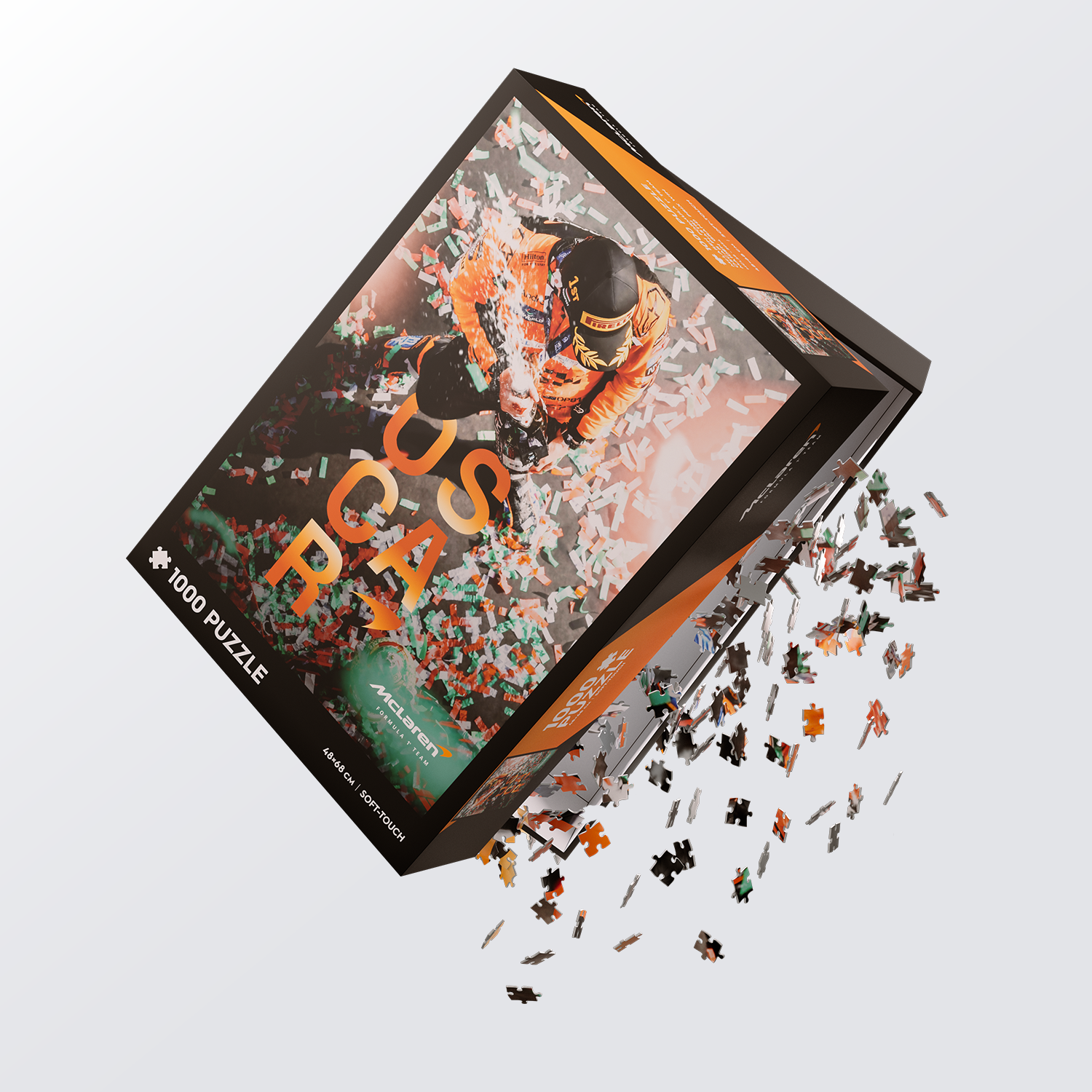 McLaren Formula 1 Team | Oscar Piastri | 2024 Maiden Grand Prix Win Hungary | Puzzle 1000 pcs