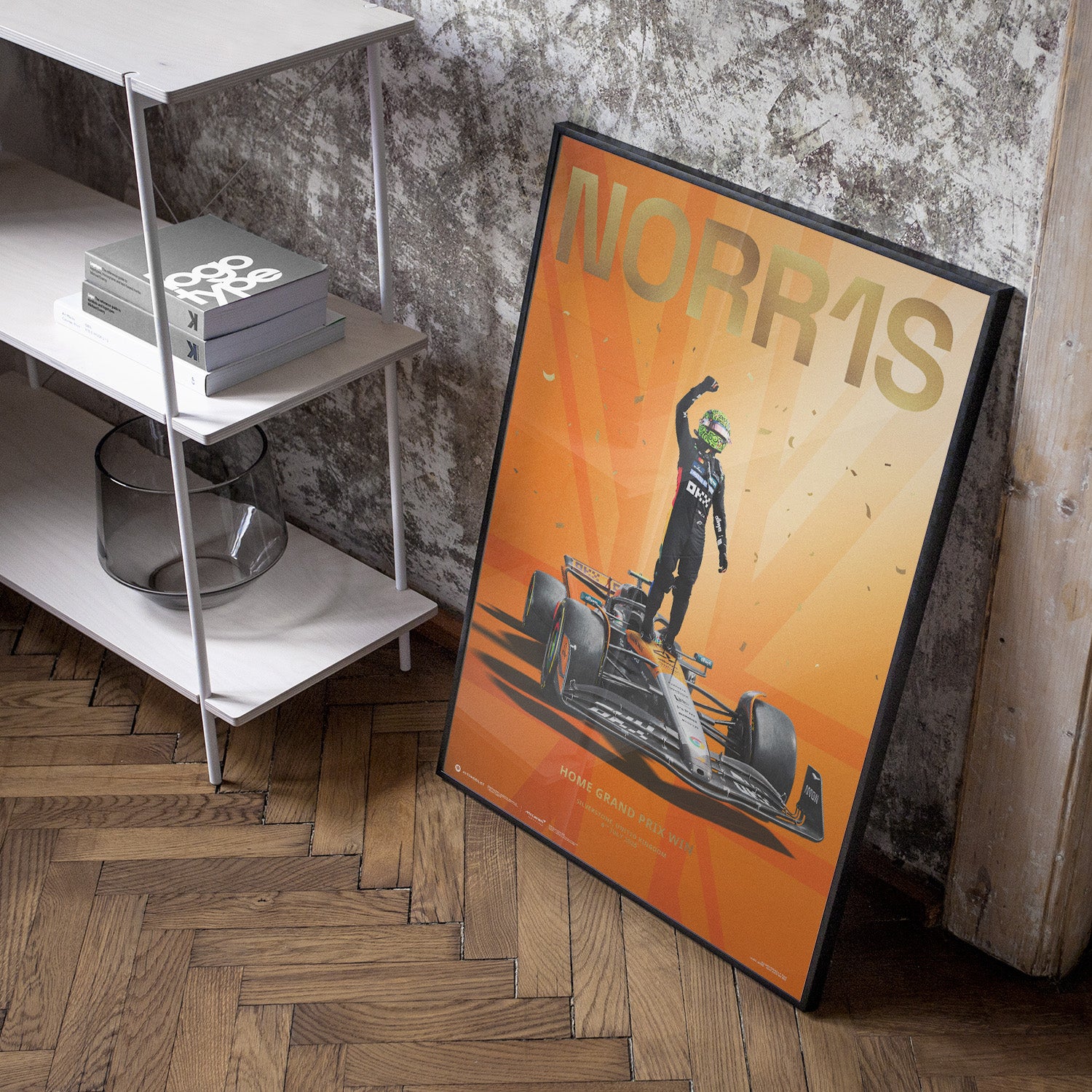 Lando Norris | Home Grand Prix Win | Silverstone 2025 | Official Poster