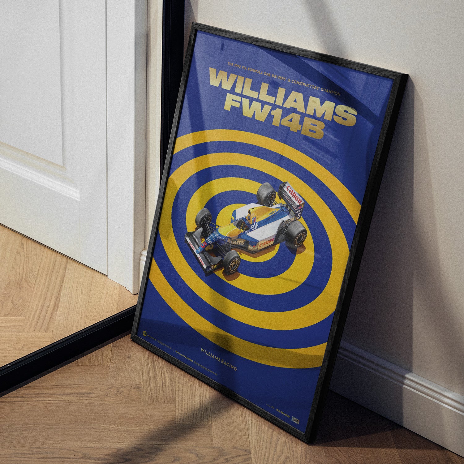 Williams FW14B | 1992 F1® World Champion | Limited Edition Poster