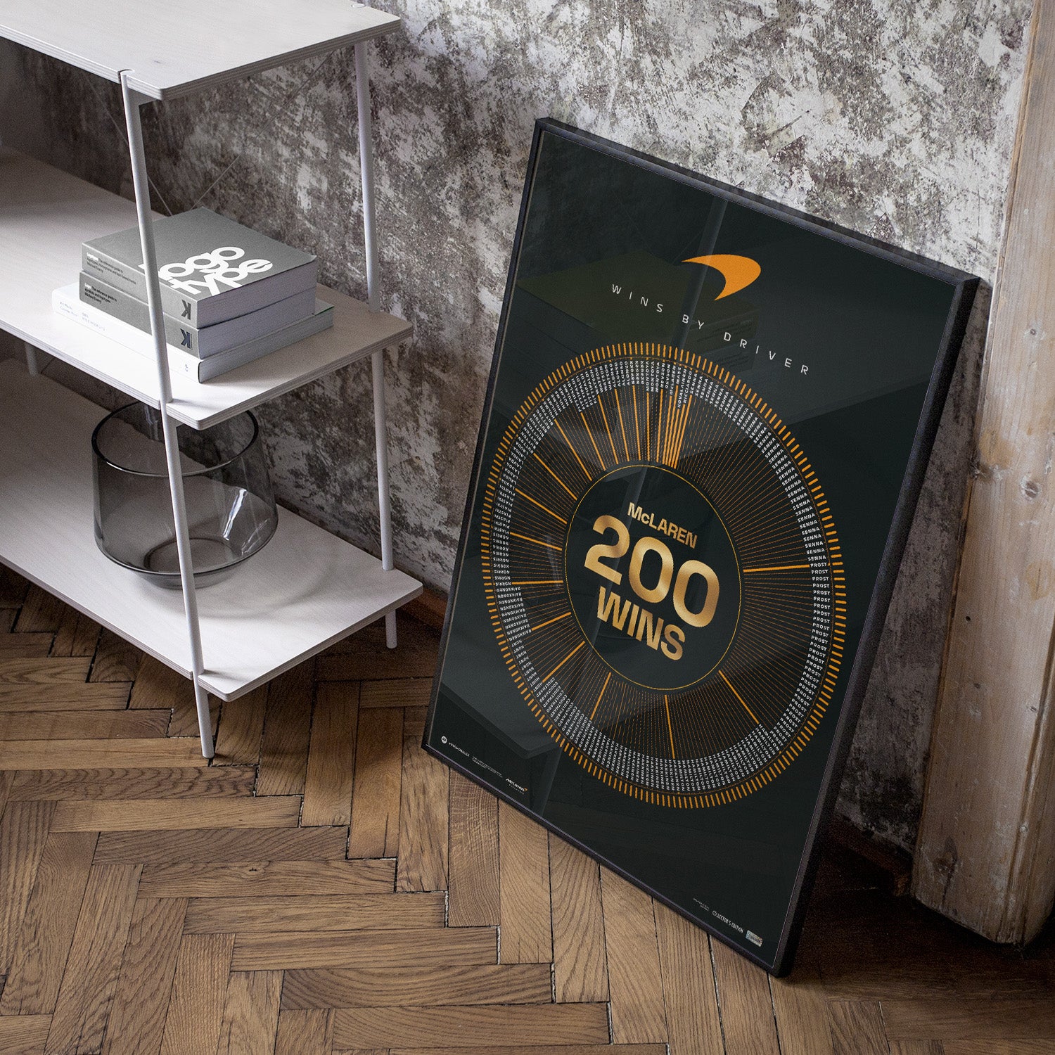 200 Wins | McLaren Formula 1 Team | Official Poster