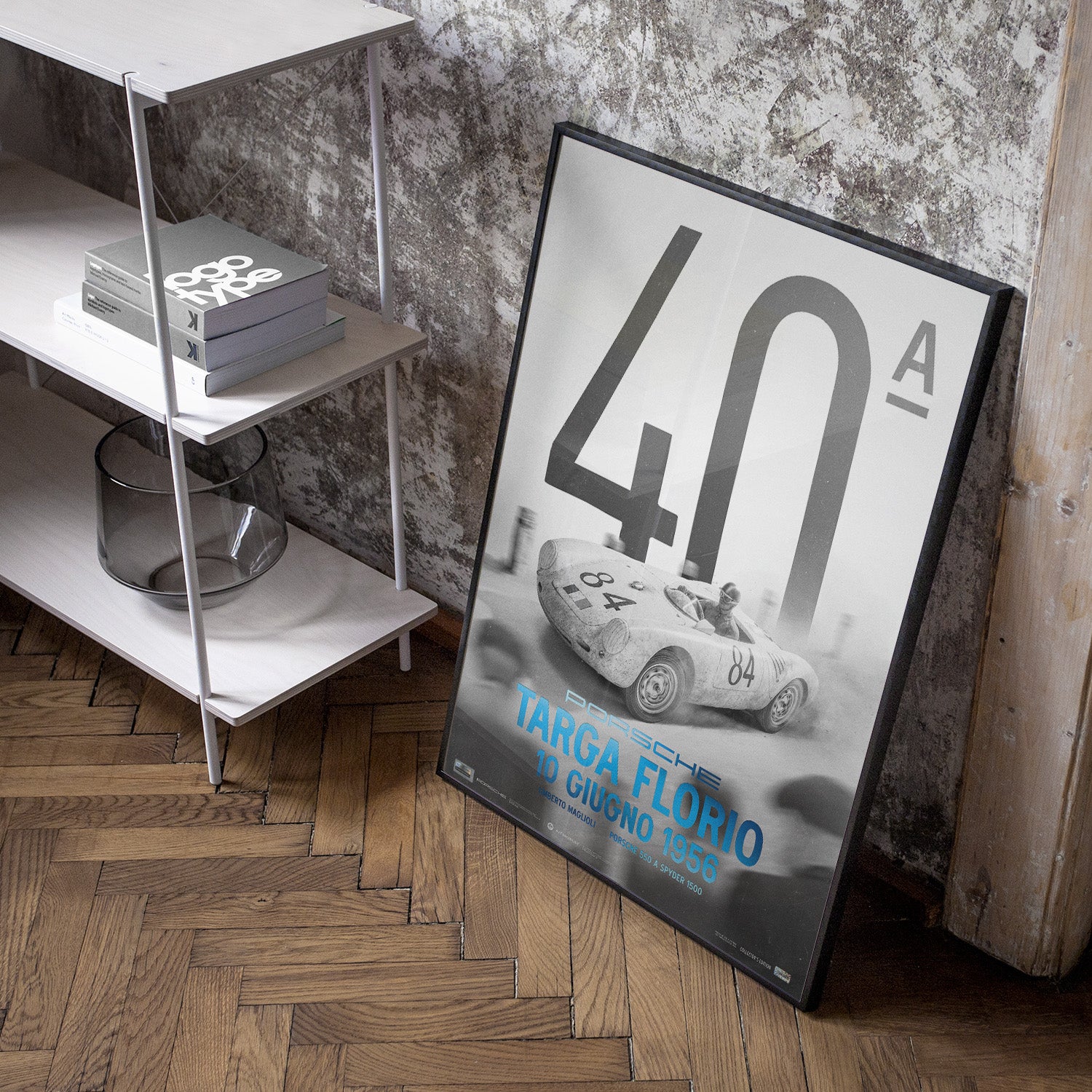 Porsche 550 A Spyder 1500 | Targa Florio 1956 | Official Poster