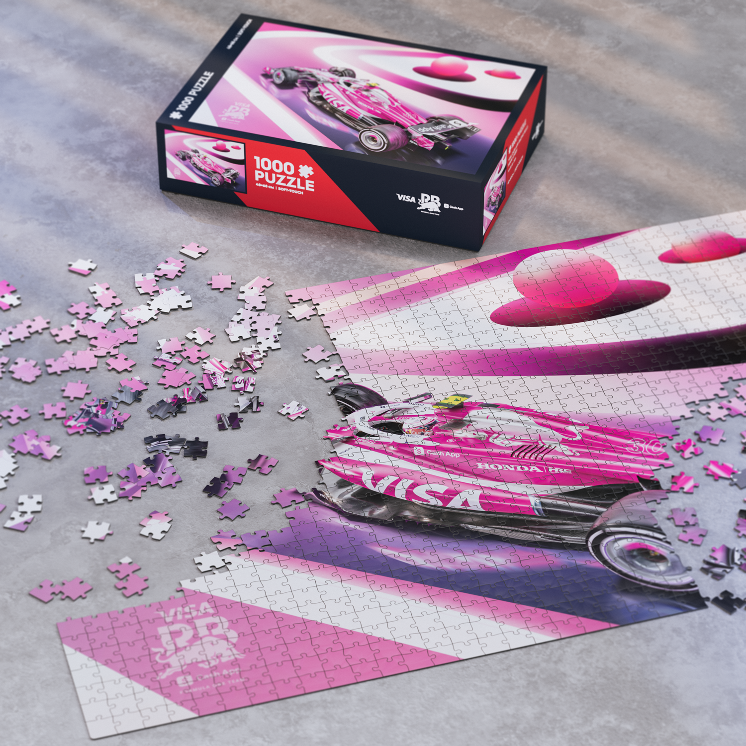 Visa Cash App RB | Miami Grand Prix™ 2025 | Puzzle 1000 pcs