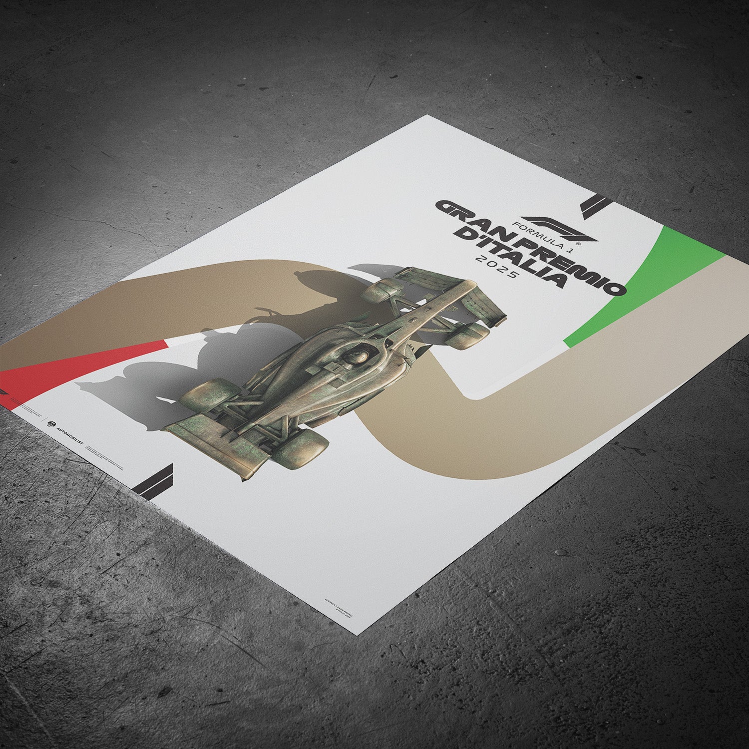 FORMULA 1 GRAN PREMIO D’ITALIA 2025 | Official Event Poster