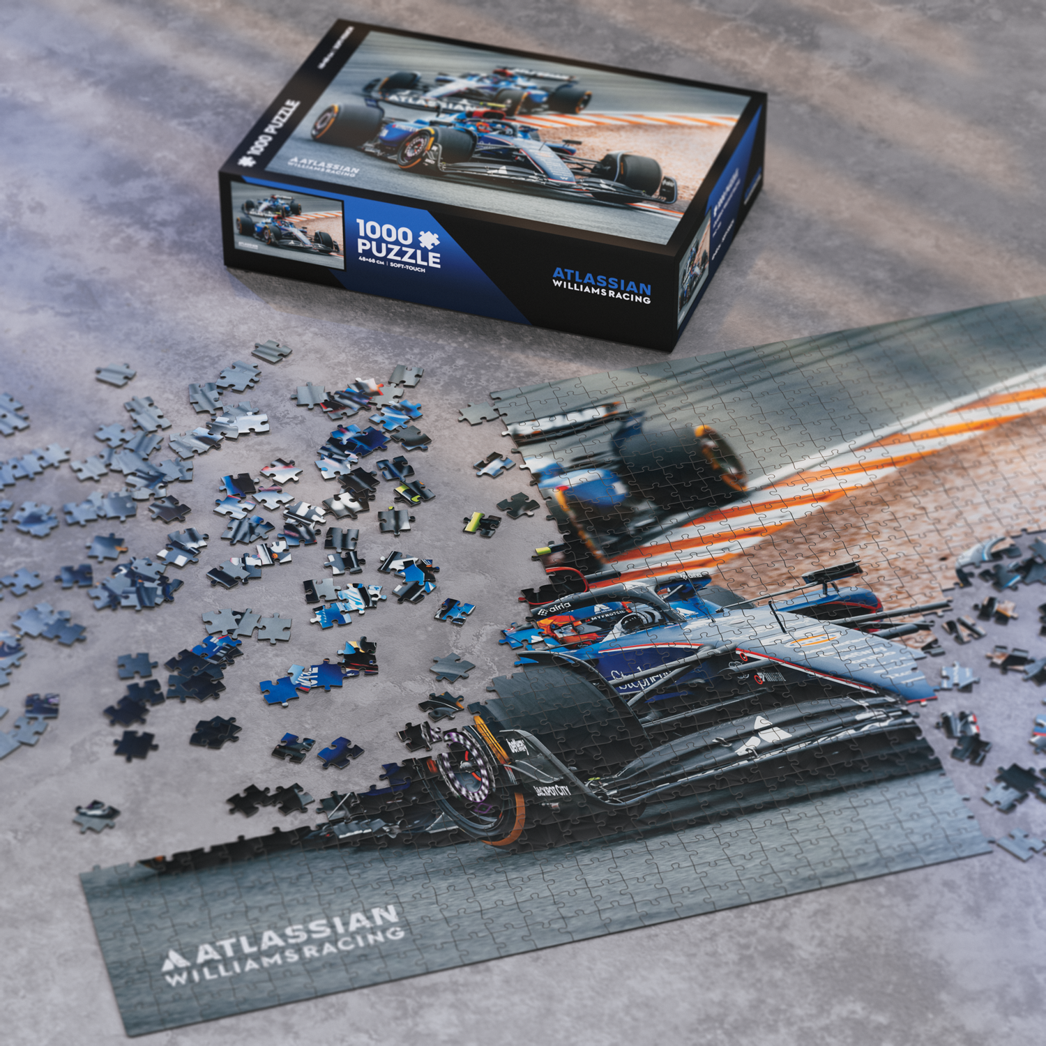 Atlassian Williams Racing | FW47 2025 | 1000-Piece Puzzle