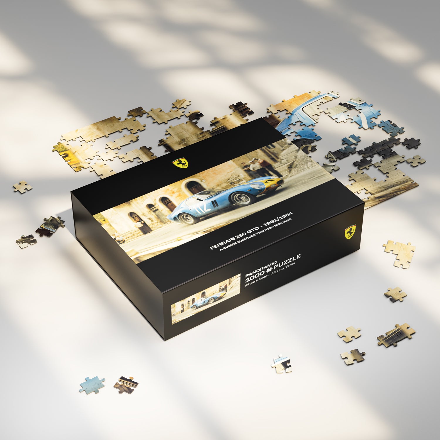 A Swede Swerves Through Sicilians | Ferrari 250 GTO | Targa Florio 1964 | Official Puzzle