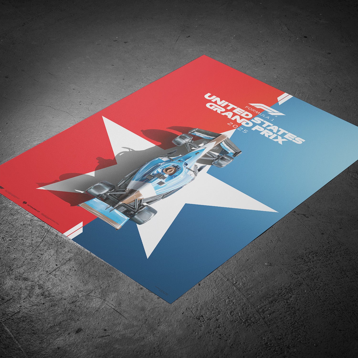 FORMULA 1 UNITED STATES GRAND PRIX 2025 | Official Event Poster