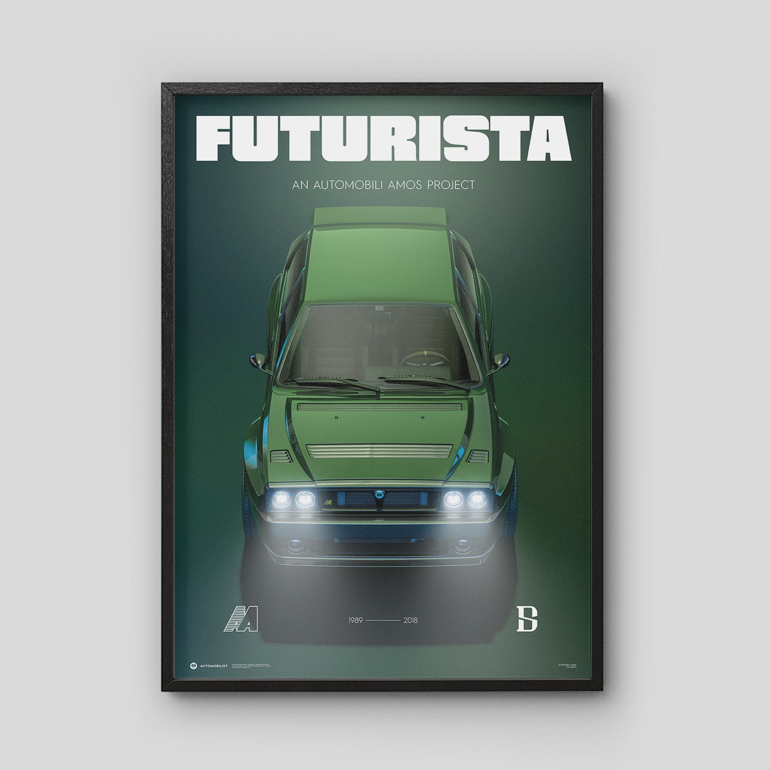 Automobili Amos | Futurista | Official Poster