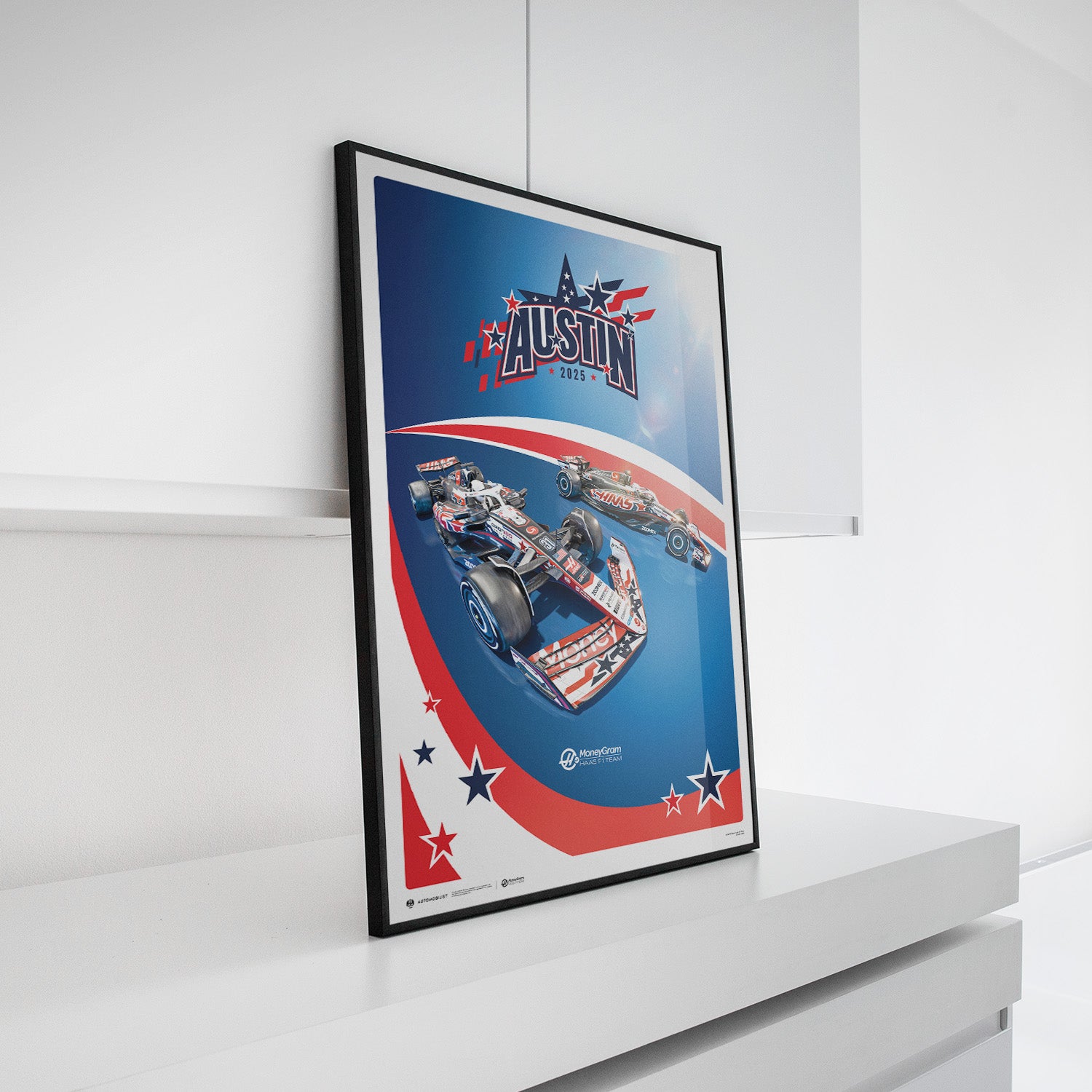MoneyGram Haas F1® Team | Austin 2025 ! Official Poster