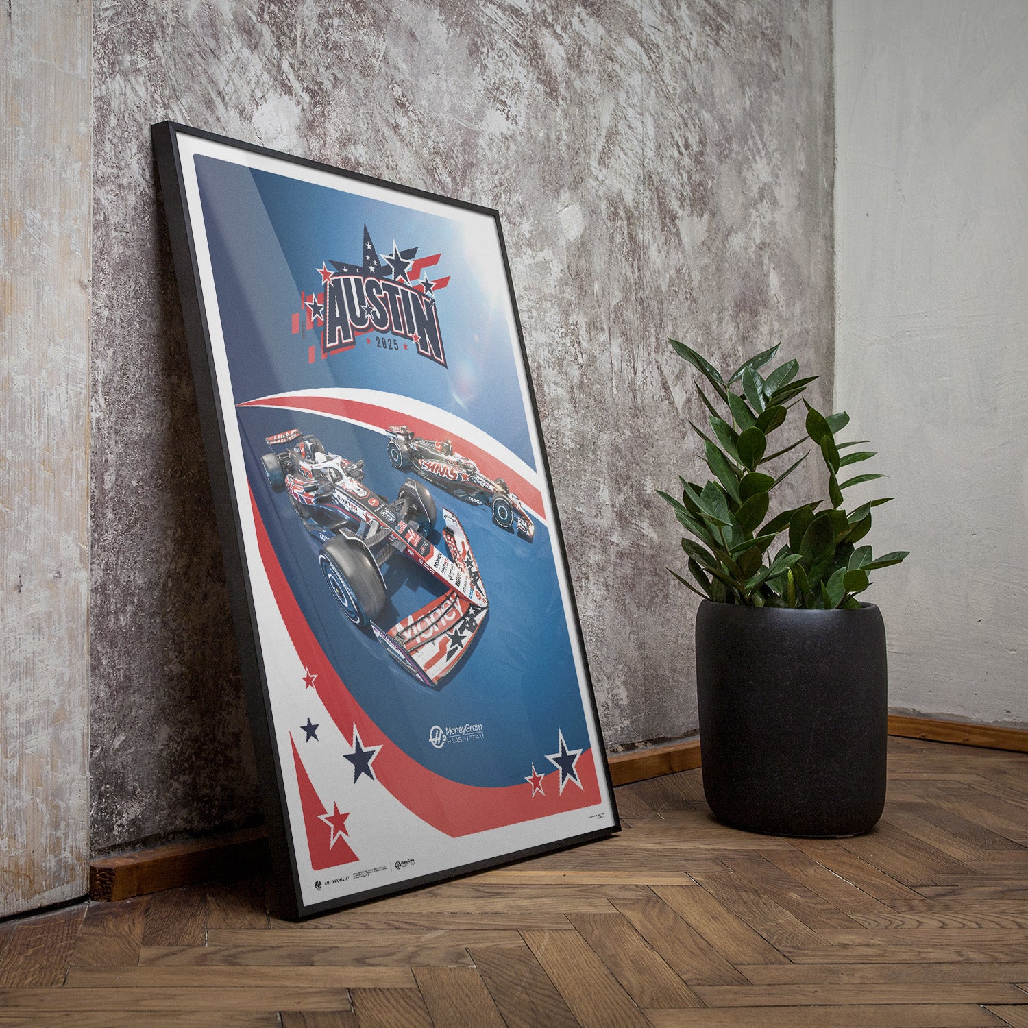 MoneyGram Haas F1® Team | Austin 2025 ! Official Poster