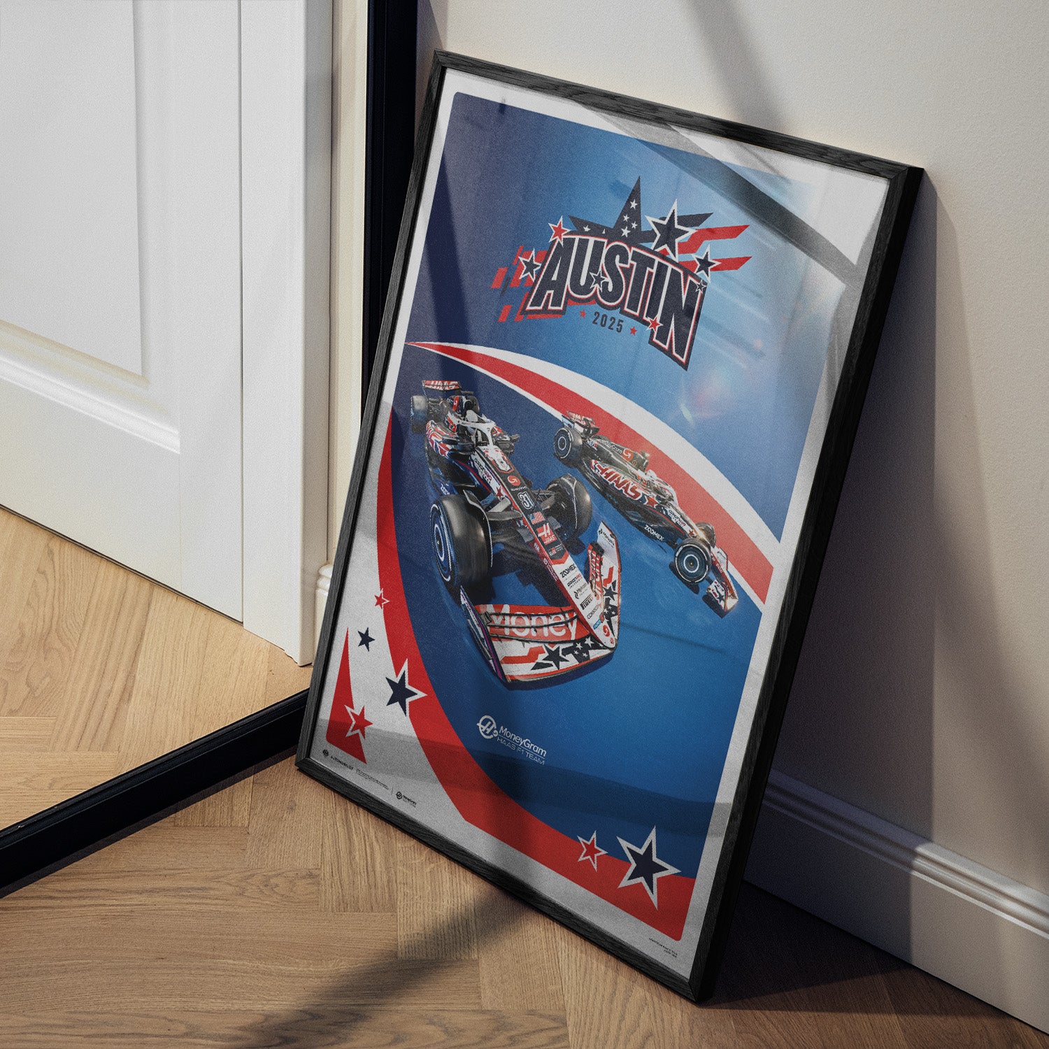 MoneyGram Haas F1® Team | Austin 2025 ! Official Poster