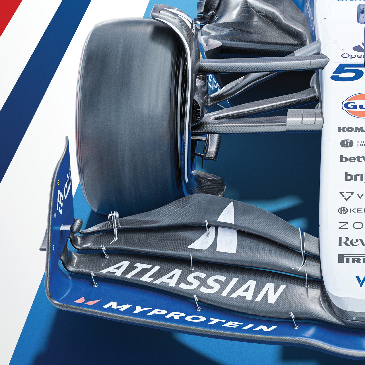 Atlassian Williams Racing | FORMULA 1 UNITED STATES GRAND PRIX 2025 | Official Poster