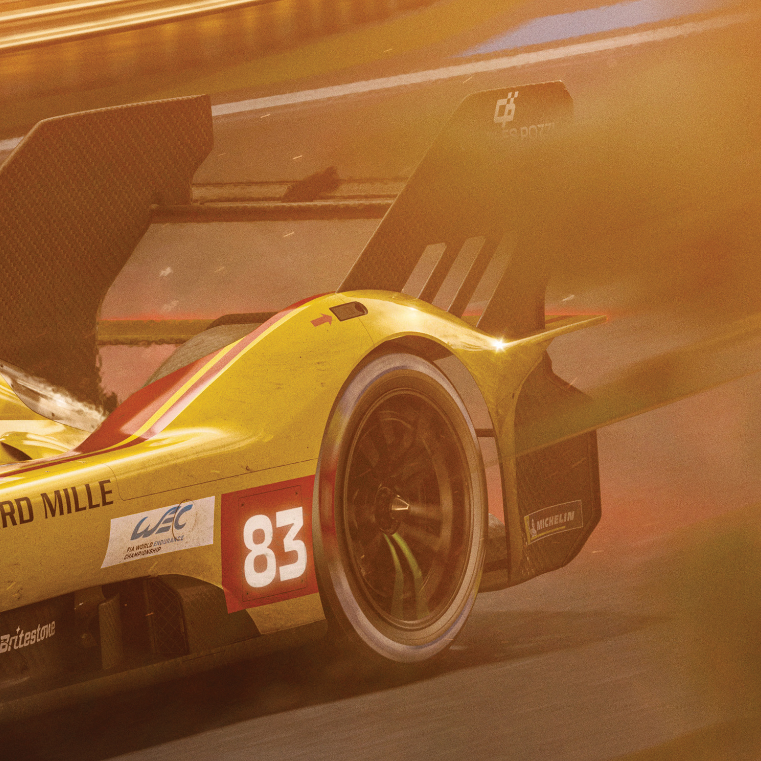 Ferrari 499P AF Corse | 24 Heures du Mans 2025 Winner | Official Poster