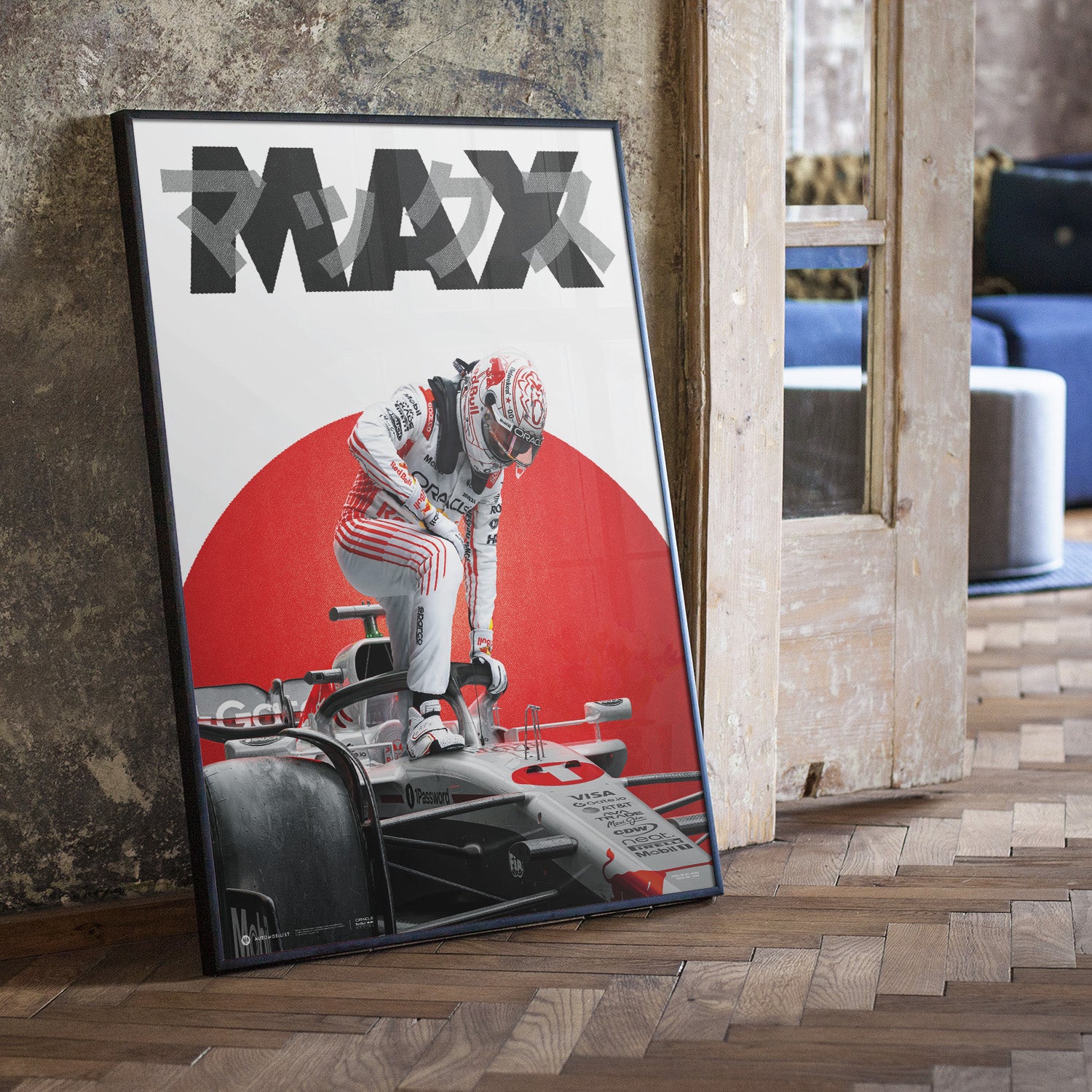 Oracle Red Bull Racing | Max Verstappen Suzuka 2025 | Official Poster
