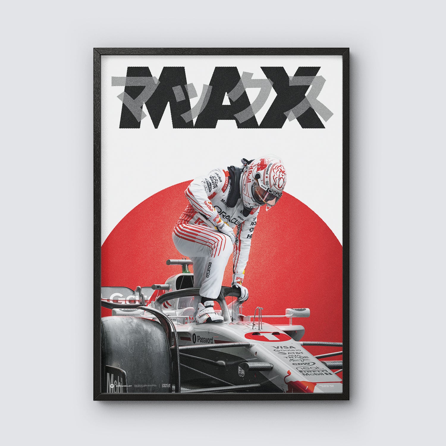 Oracle Red Bull Racing | Max Verstappen Suzuka 2025 | Official Poster