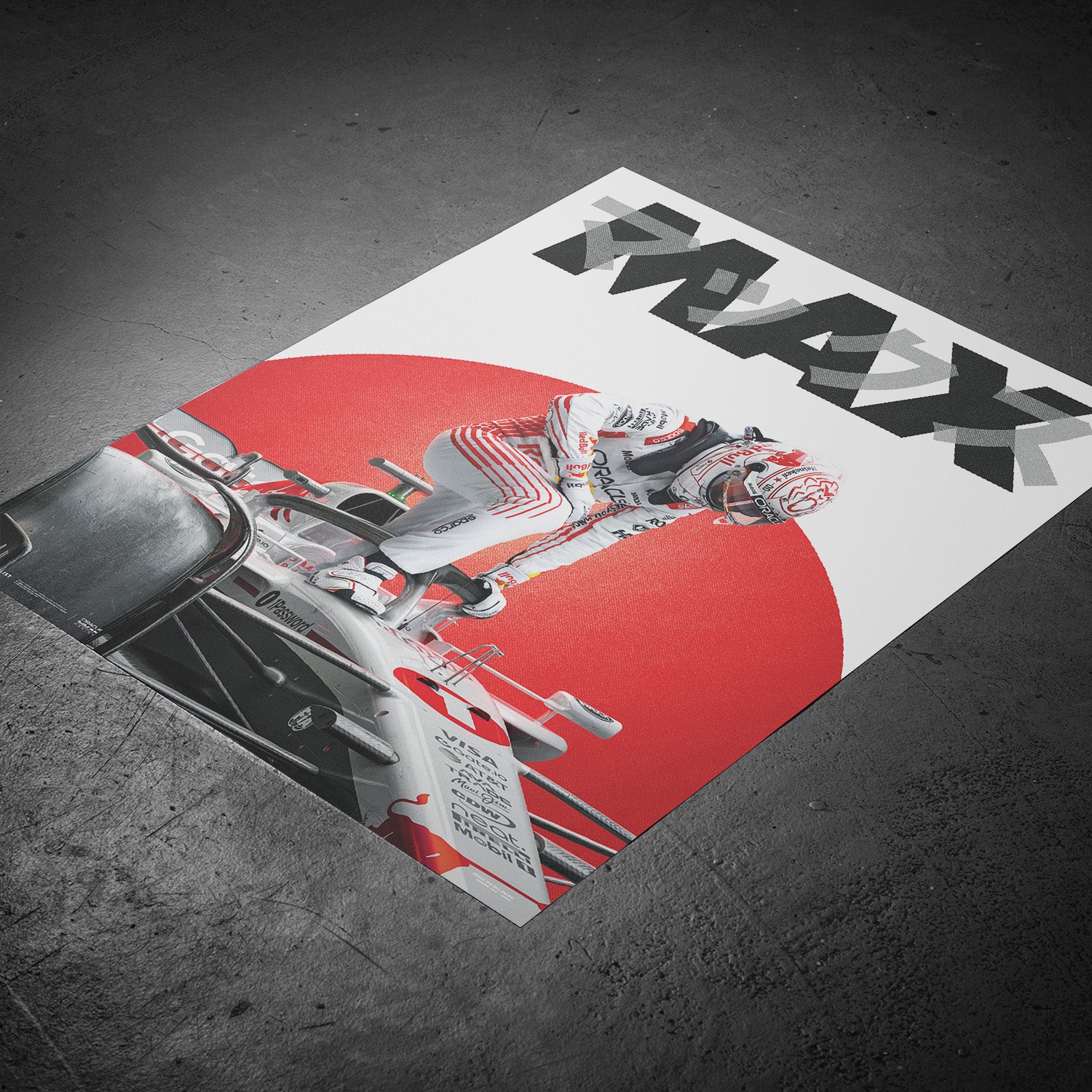 Oracle Red Bull Racing | Max Verstappen Suzuka 2025 | Official Poster