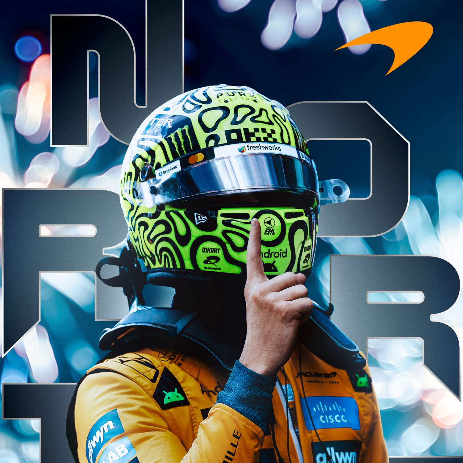 McLaren Formula 1® Team | Lando Norris | Drivers' World Champion 2025 | Official Poster