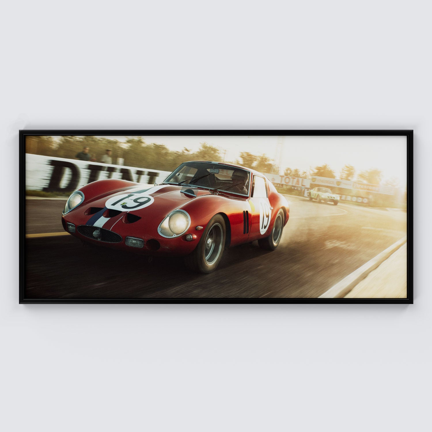 Not Sterling Without Stirling | 1962 Ferrari 250 GTO Jean Guichet | Metal Print