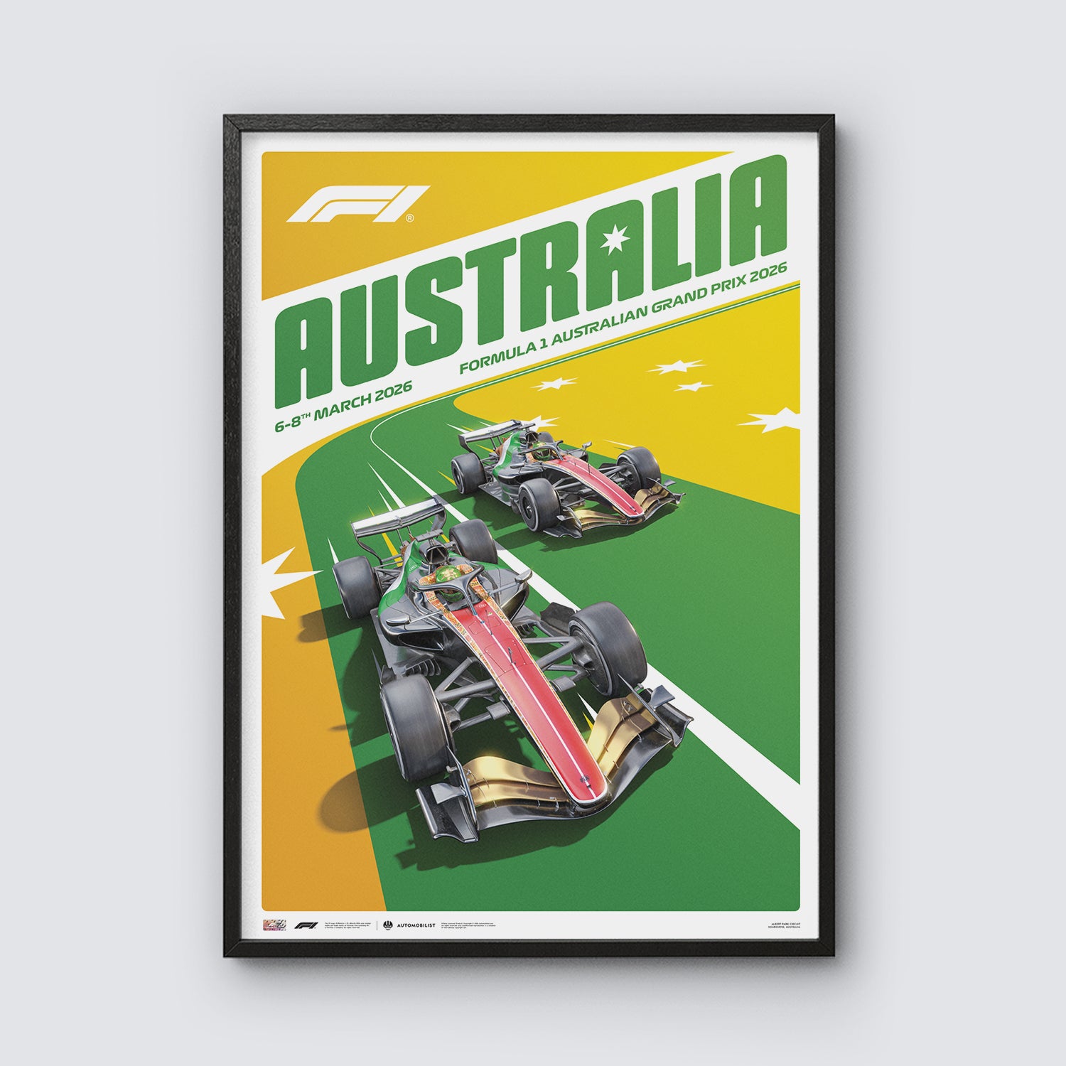 FORMULA 1 AUSTRALIAN GRAND PRIX 2026 | Official Event Poster