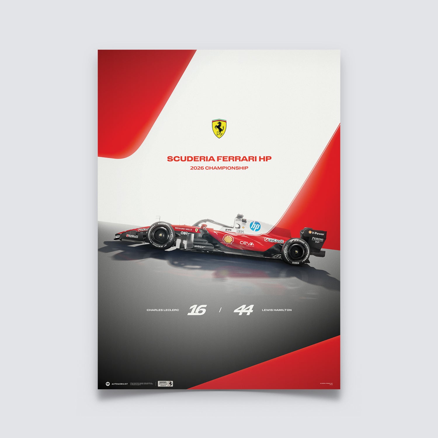 Scuderia Ferrari HP | SF-26 | Official Poster