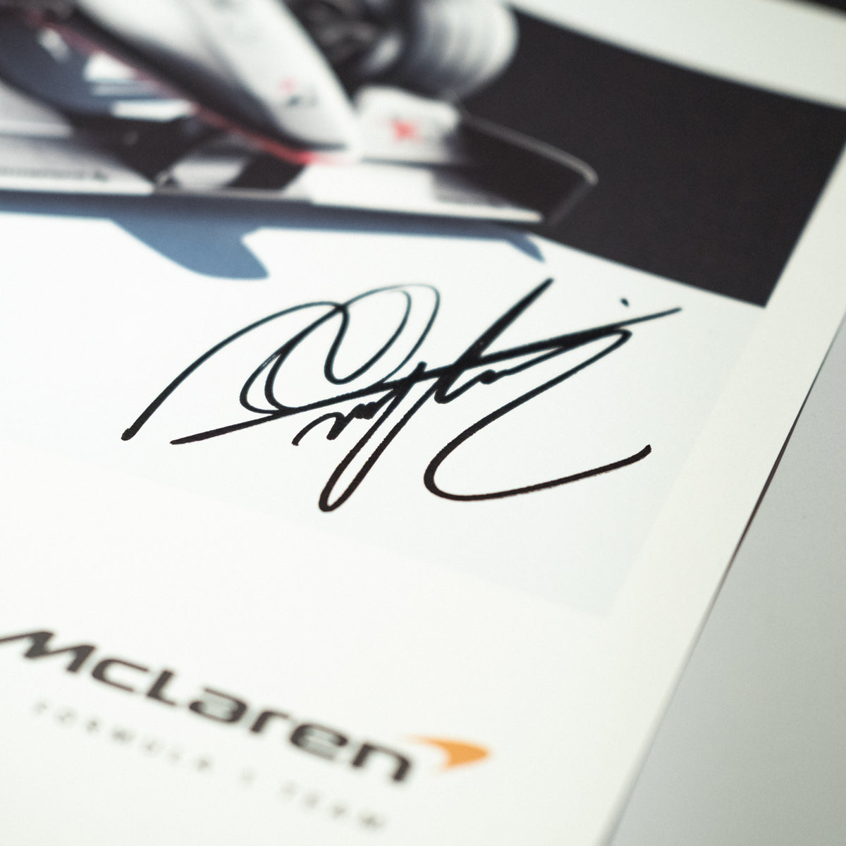 McLaren Racing MP4/13 | 1998 60th Anniversary | Signed Poster by Mika Häkkinen