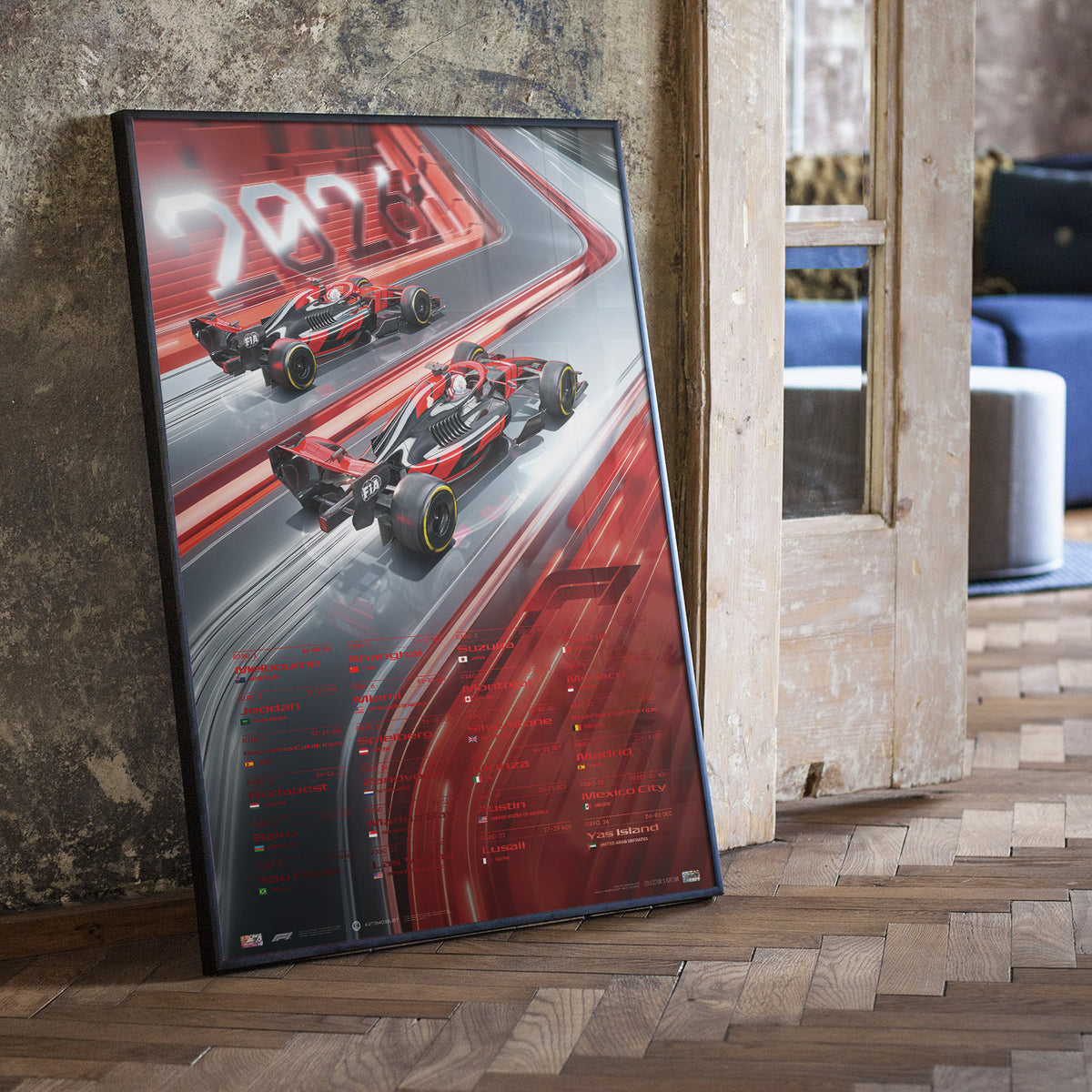 Formula 1® | Calendar Poster | 2026 | Collector's Edition