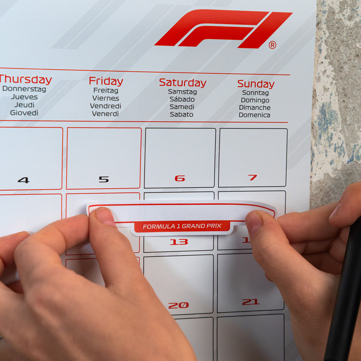 Formula 1® - Official Calendar - 2027