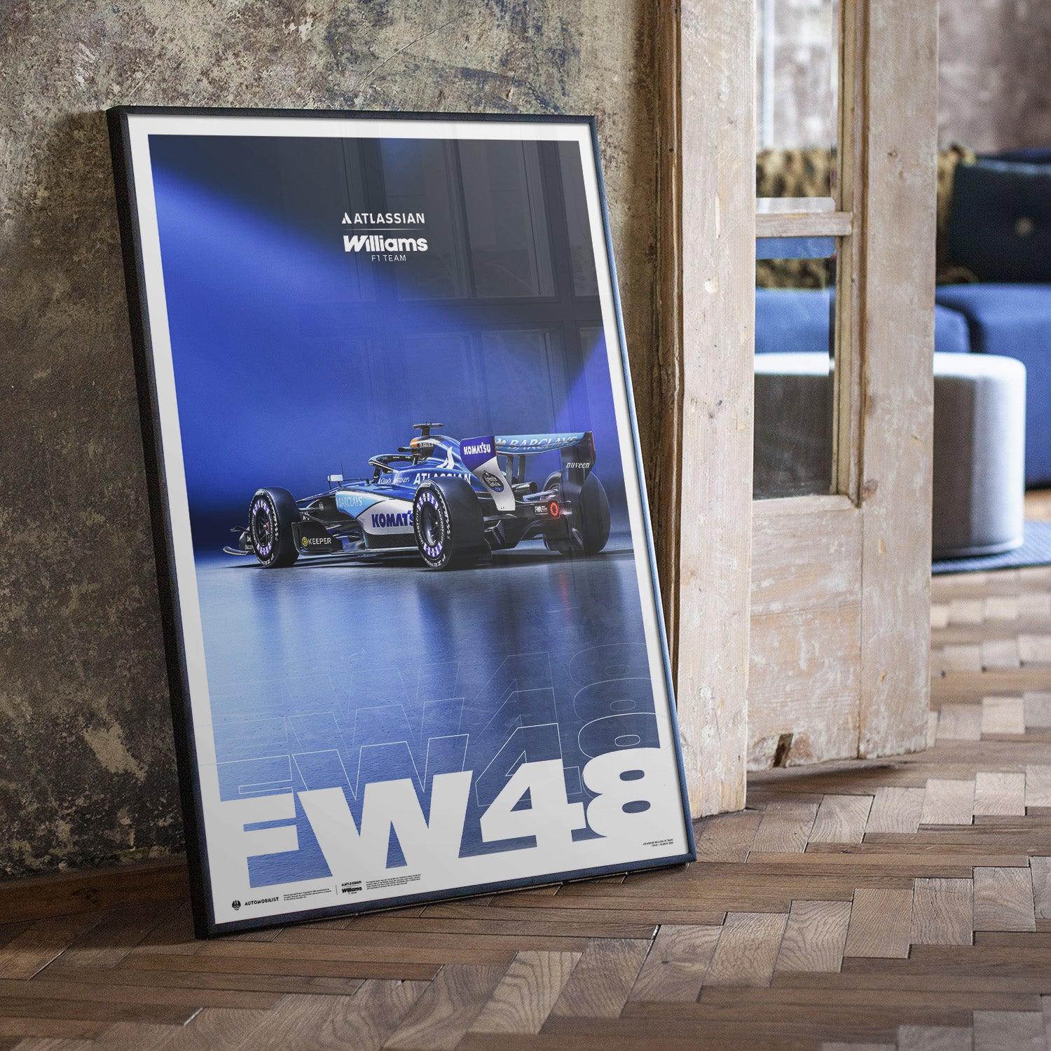 Atlassian Williams F1 Team FW48 | 2026 Season | Official Poster