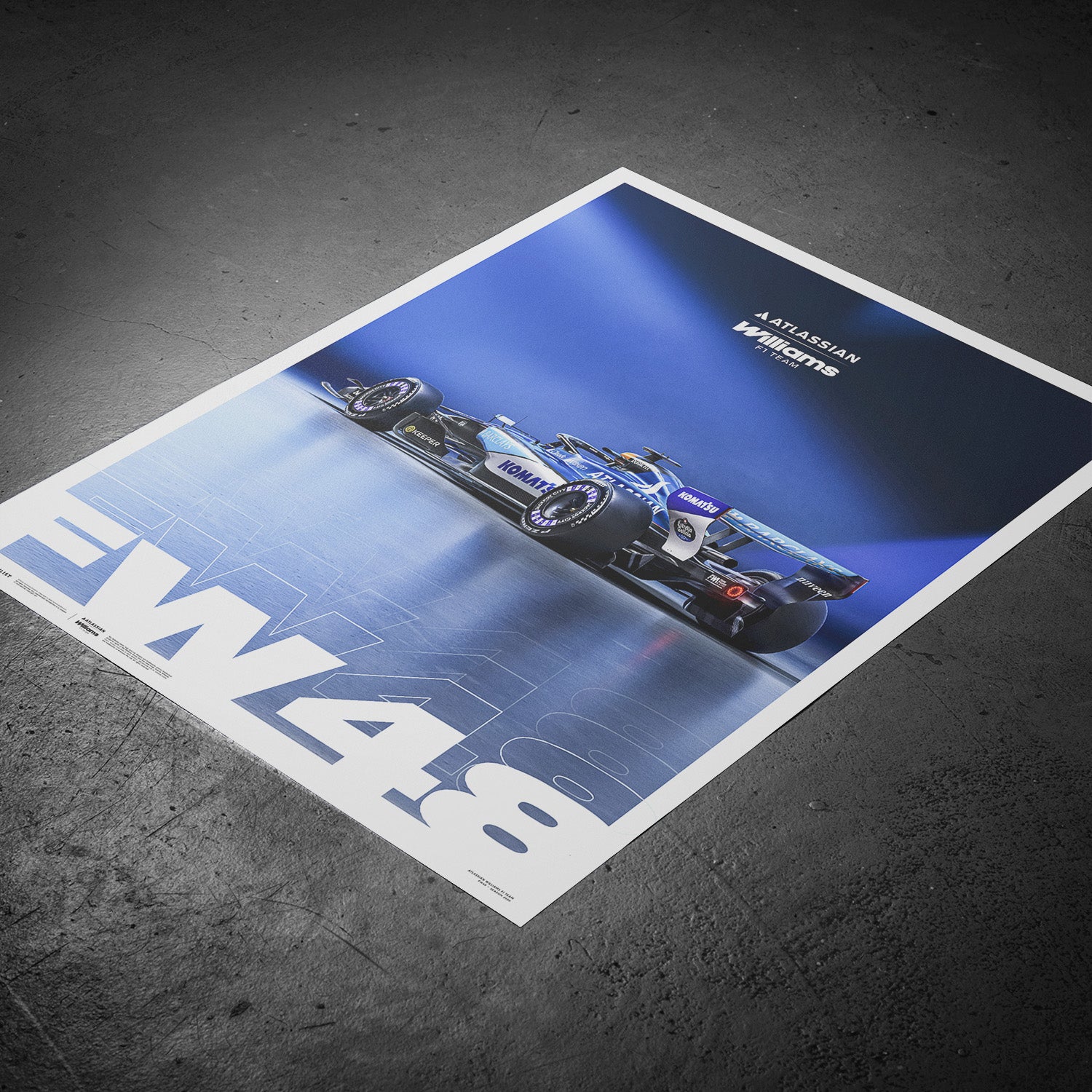 Atlassian Williams F1 Team FW48 | 2026 Season | Official Poster