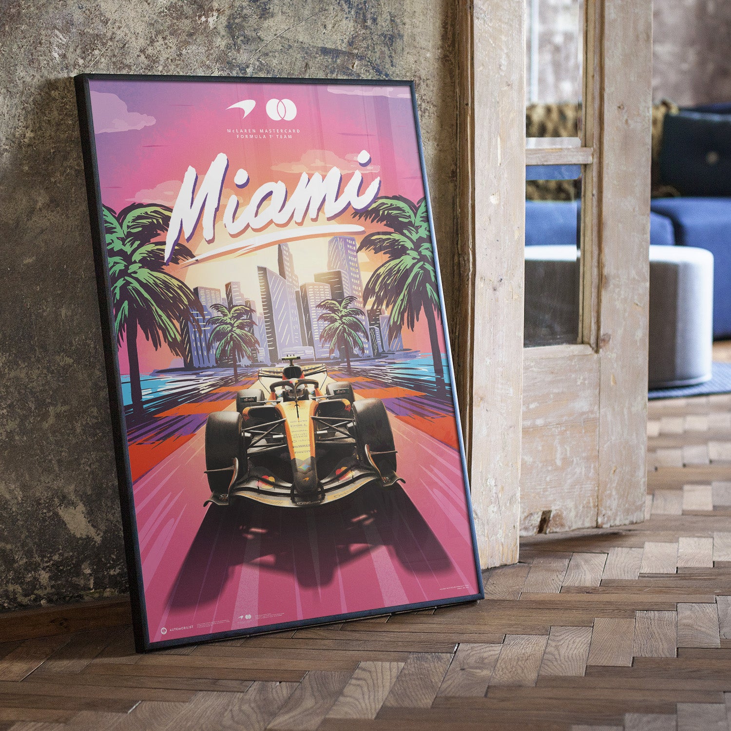 McLaren Mastercard Formula 1® Team | Miami 2026 | Official Poster