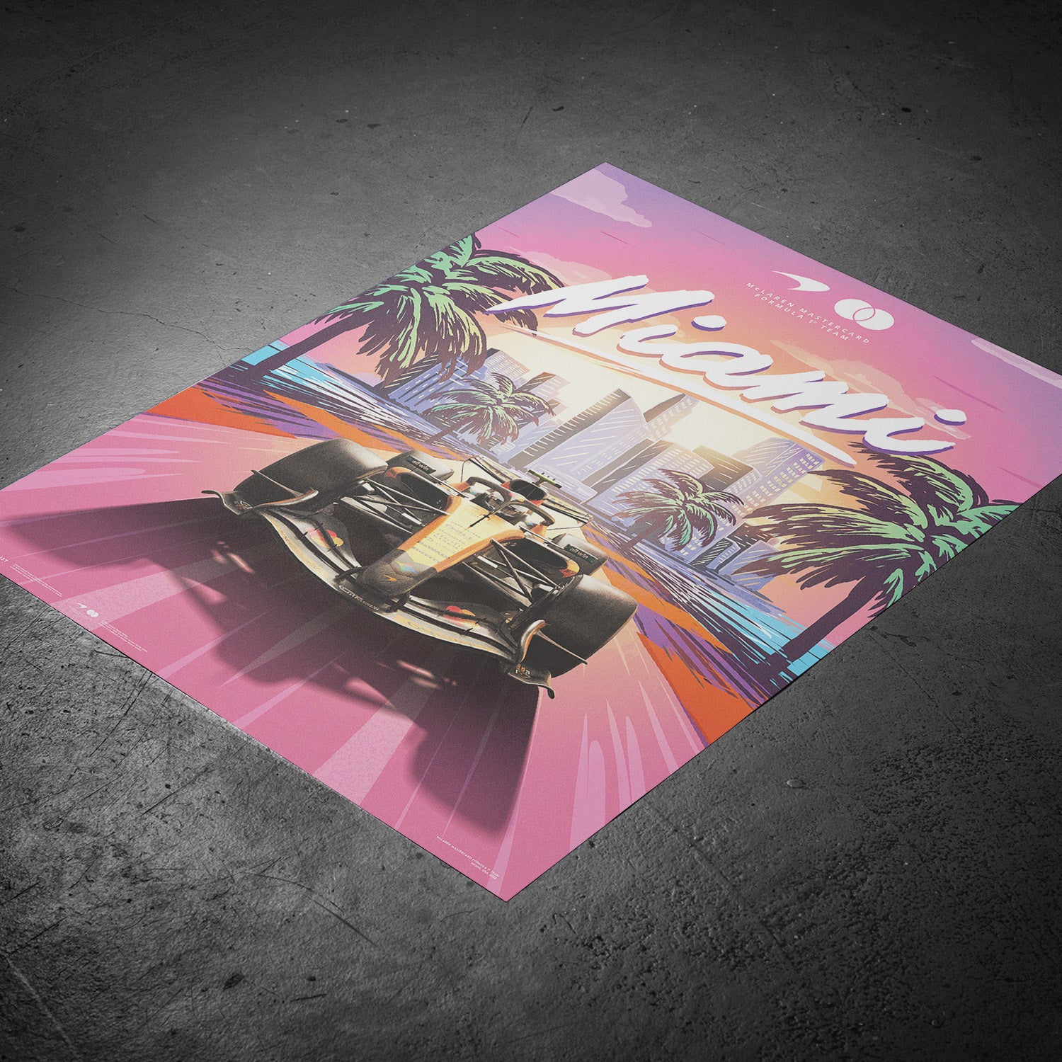 McLaren Mastercard Formula 1® Team | Miami 2026 | Official Poster