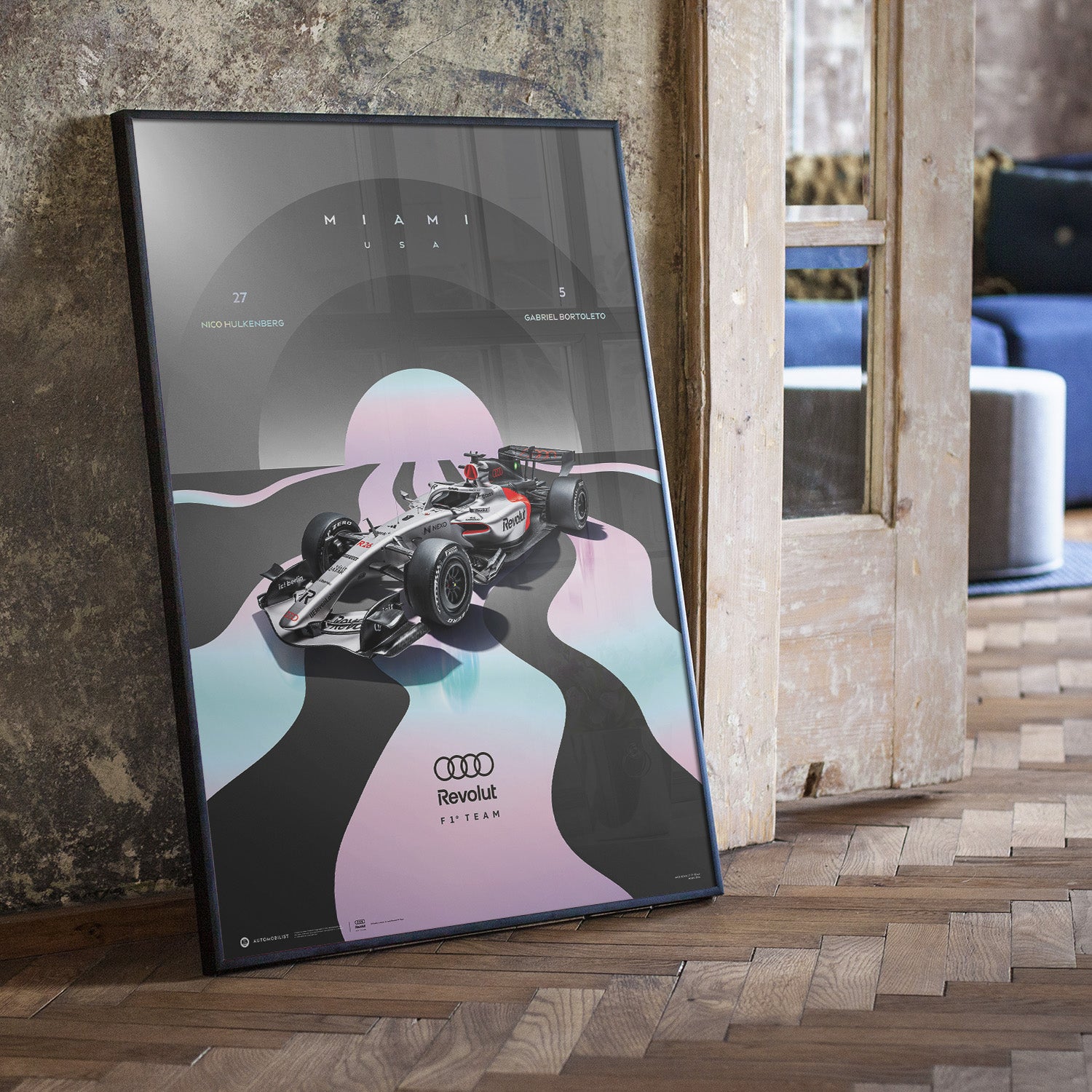 Audi Revolut F1® Team | Miami 2026 | Official Poster