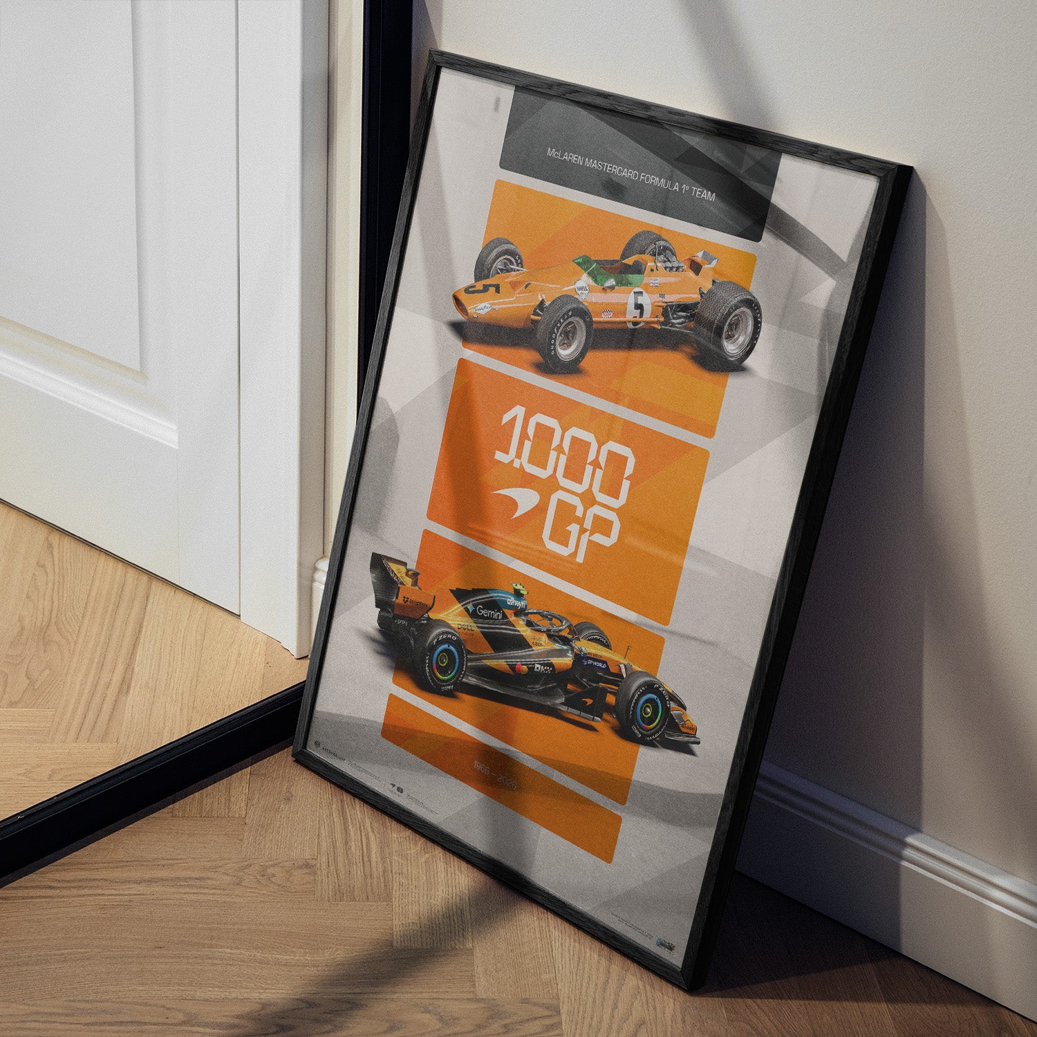McLaren Mastercard Formula 1® Team | 1000 GP | Official Poster