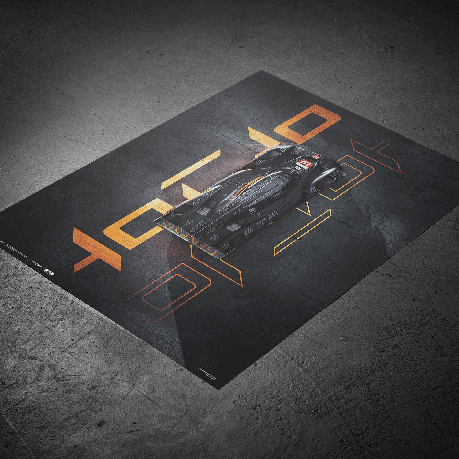 Genesis Magma Racing 2026 | GMR-001 Hypercar | Official Poster
