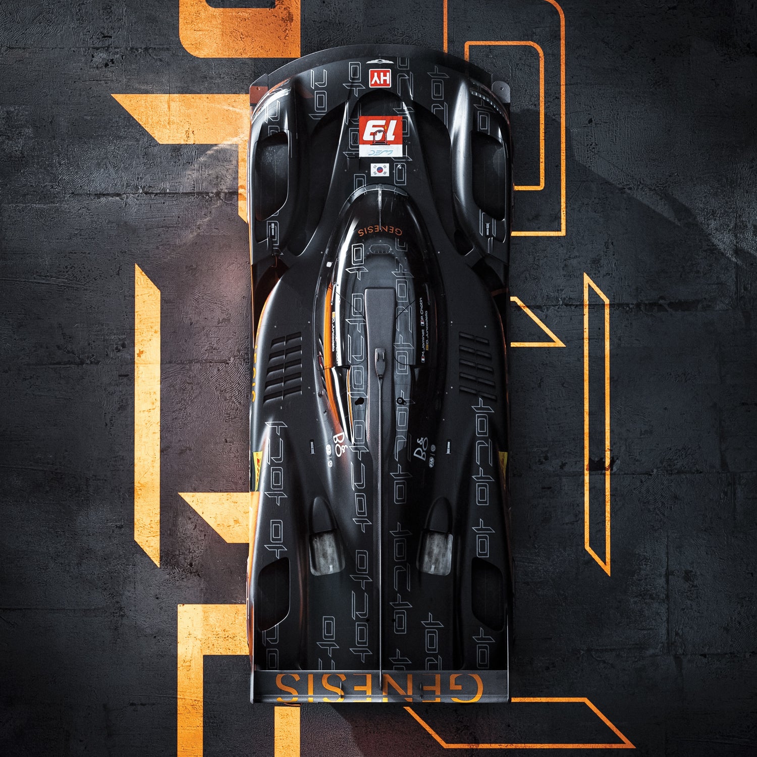 Genesis Magma Racing 2026 | GMR-001 Hypercar | Official Poster