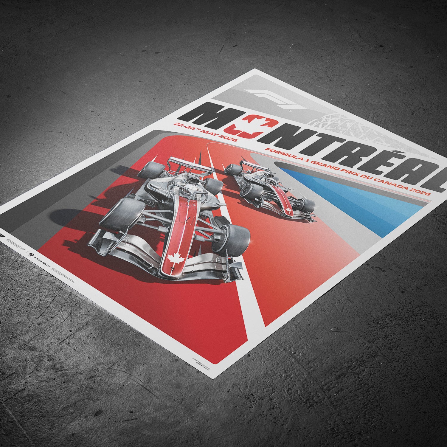 FORMULA 1 GRAND PRIX DU CANADA 2026 | Official Event Poster